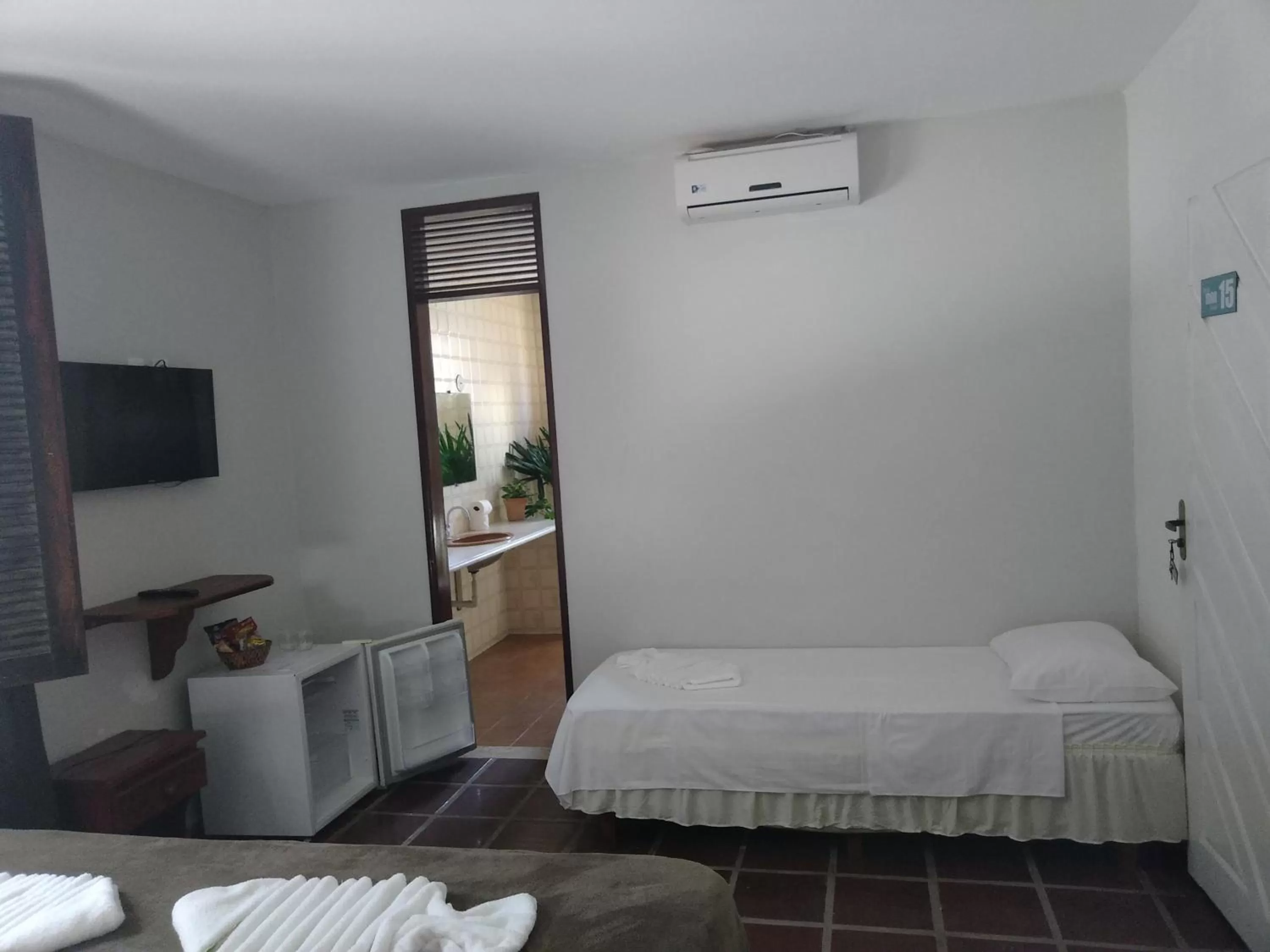 Bed in Pousada Ponta Mar