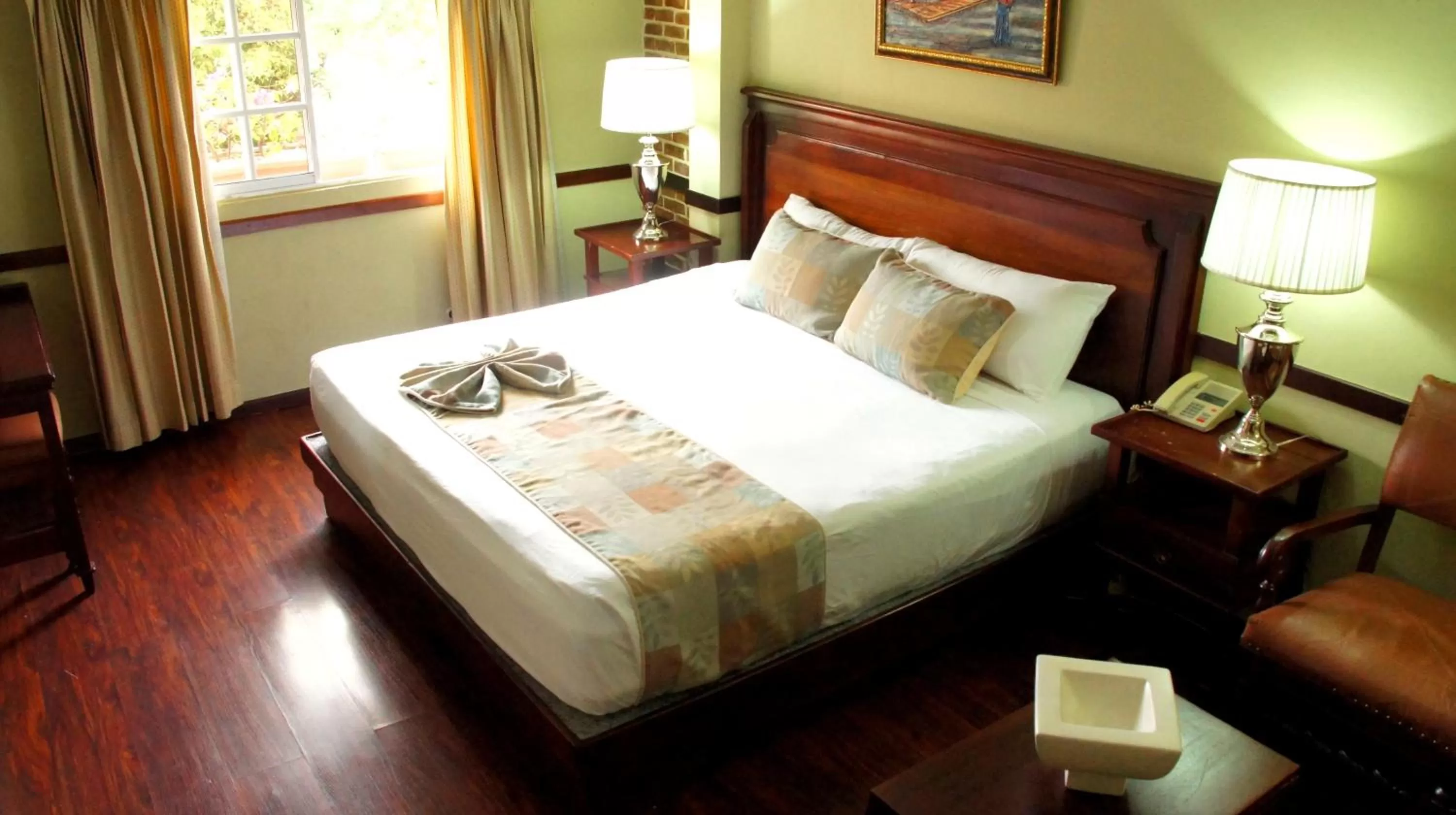 Bed in Platino Hotel & Casino