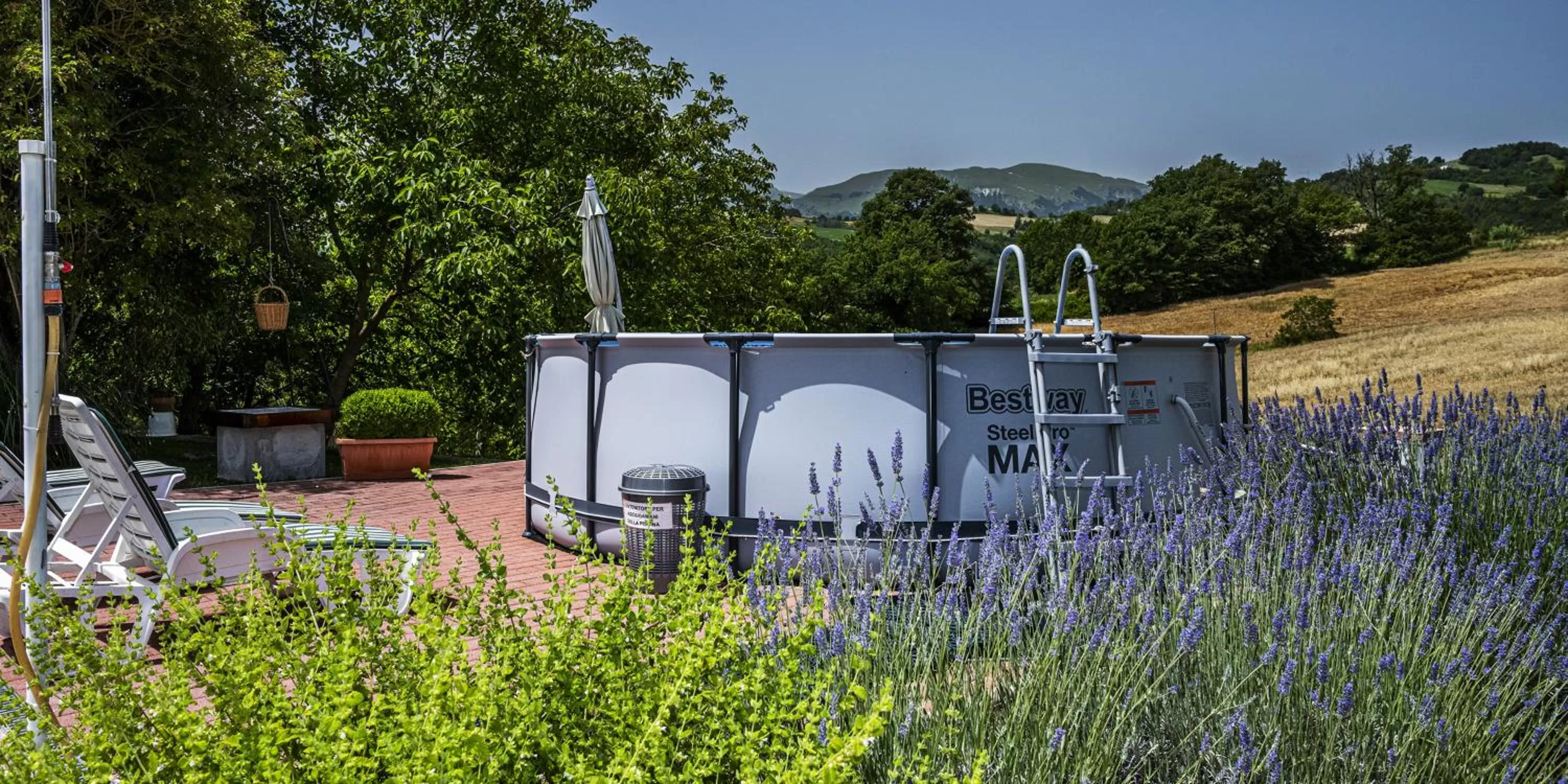 Swimming pool in Casa Friano
