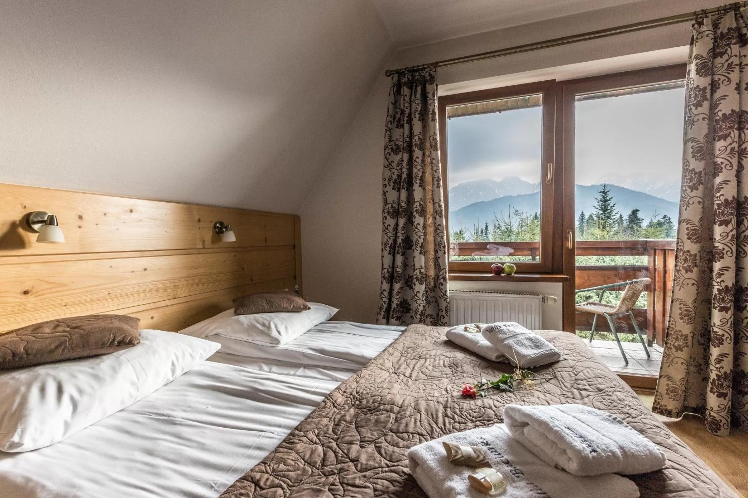 Photo of the whole room, Bed in Willa Baciarka