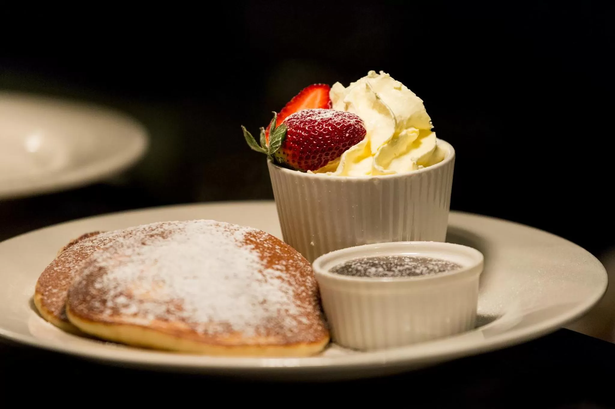Food close-up in Customs House Hotel