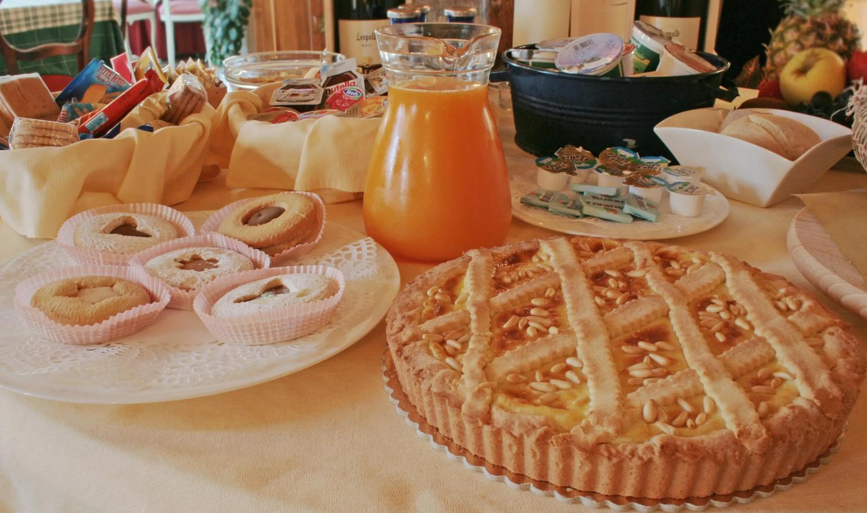 Continental breakfast in Locanda Al Ponte de Fero