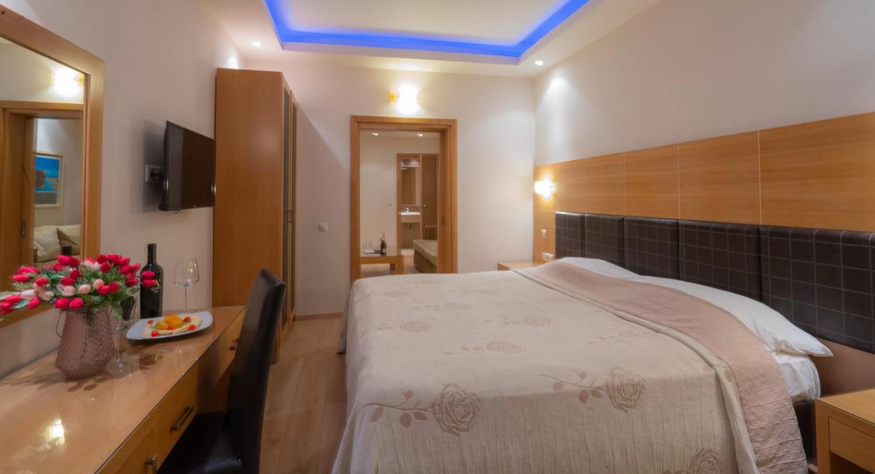 Bedroom, Bed in Pantelidis Hotel & Spa