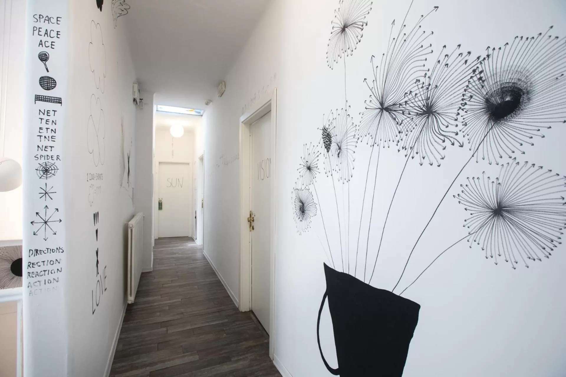 Decorative detail in Boutique Hotel Novecento