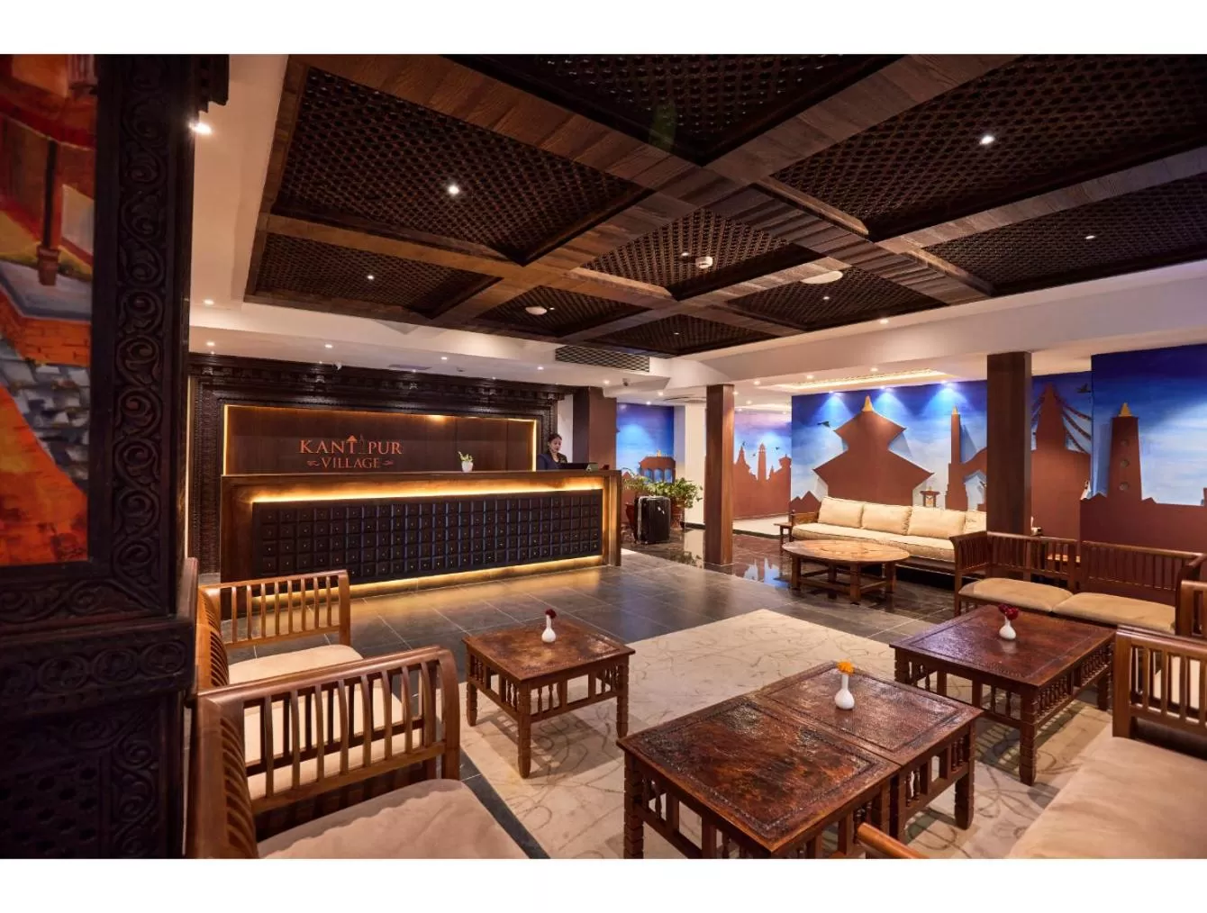 Lobby or reception in Kantipur Village