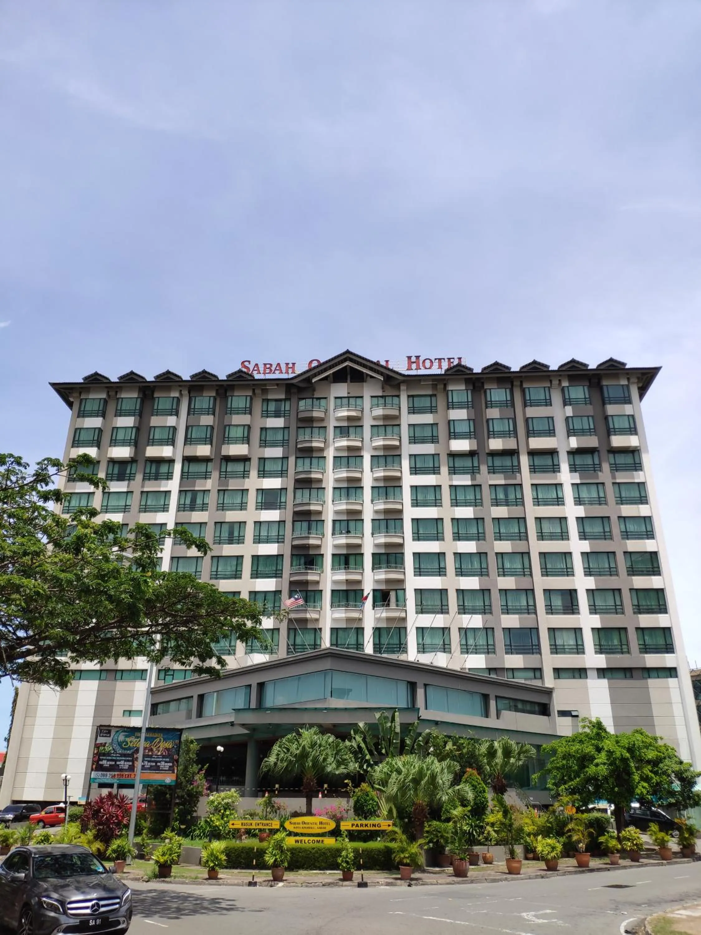 Property building in Sabah Oriental Hotel