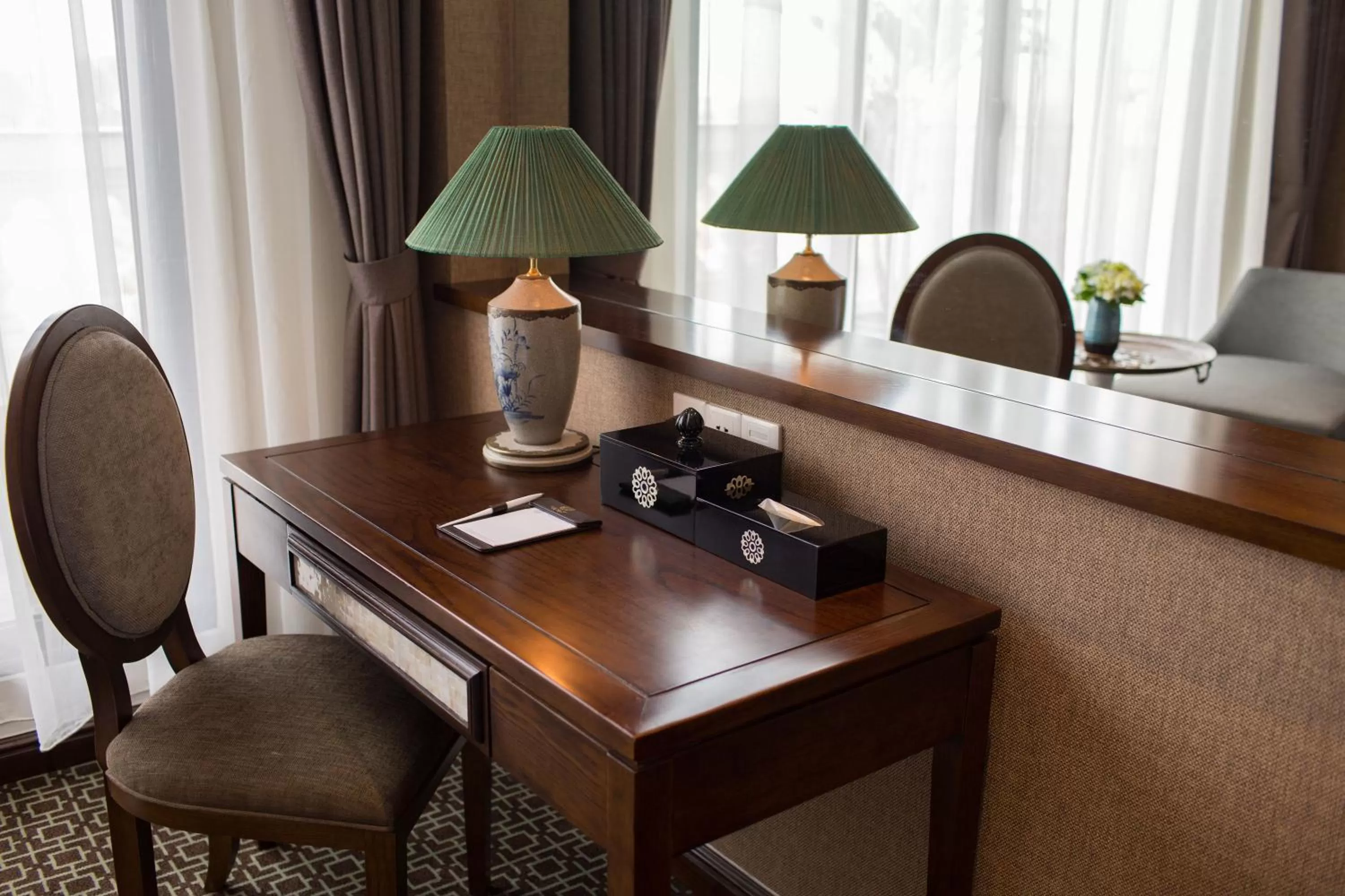 Decorative detail in Ninh Binh Hidden Charm Hotel & Resort