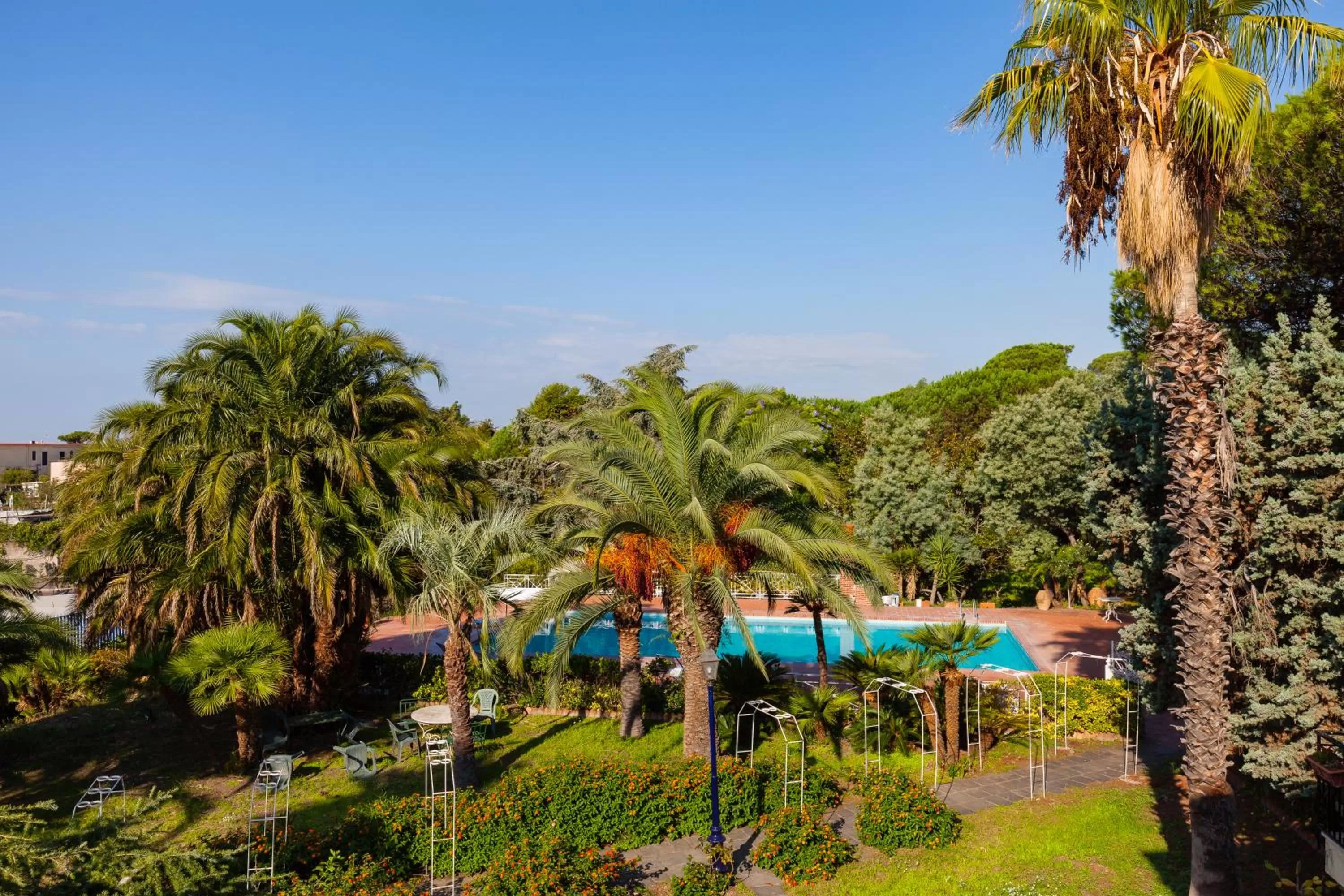 Pool view in Villa Viuli