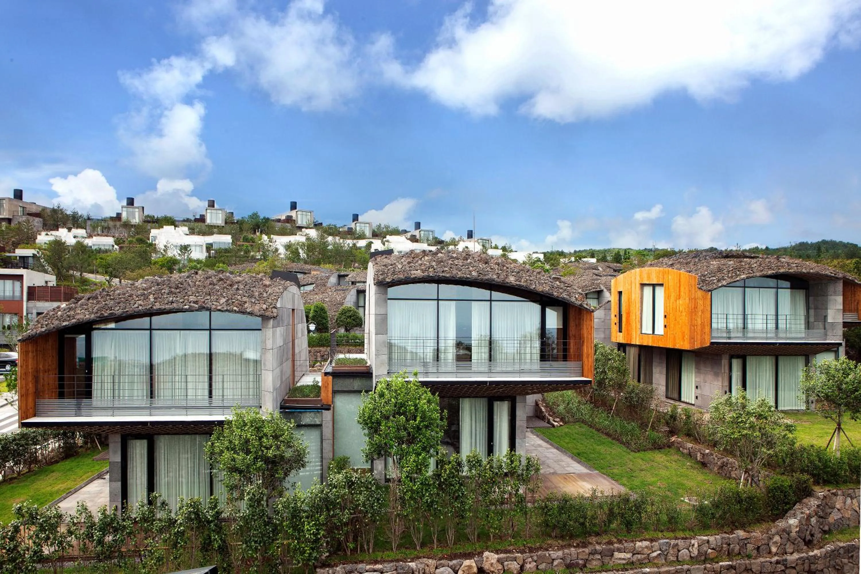 Property building in Lotte Resort Jeju Artvillas