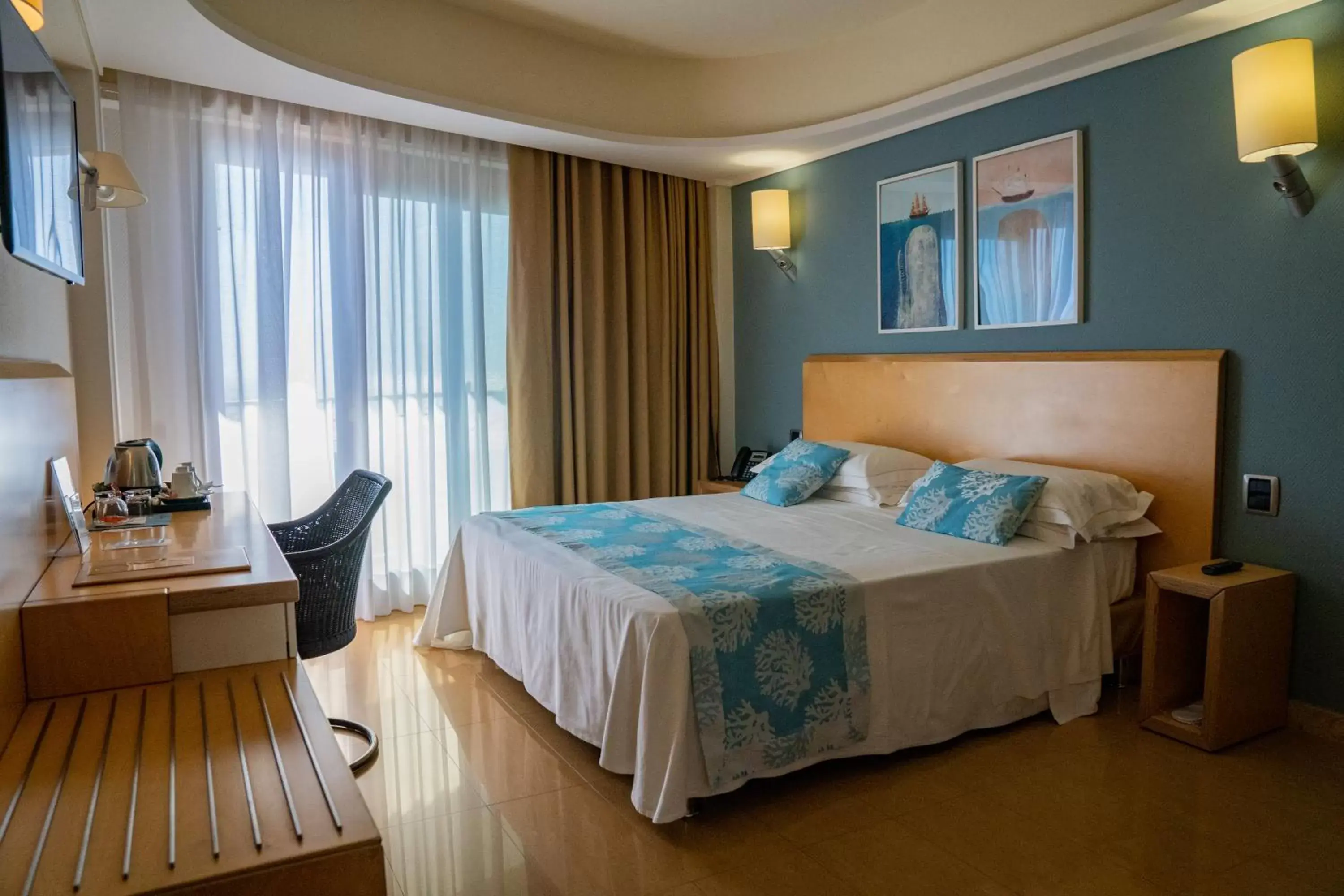 Double Room with Balcony in Taormina Panoramic Hotel Double Room with Balcony in Taormina Panoramic Hotel