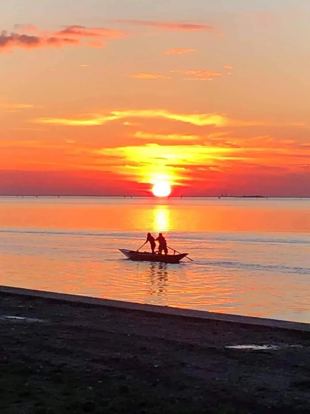 Sunset in Hotel Villa Stella