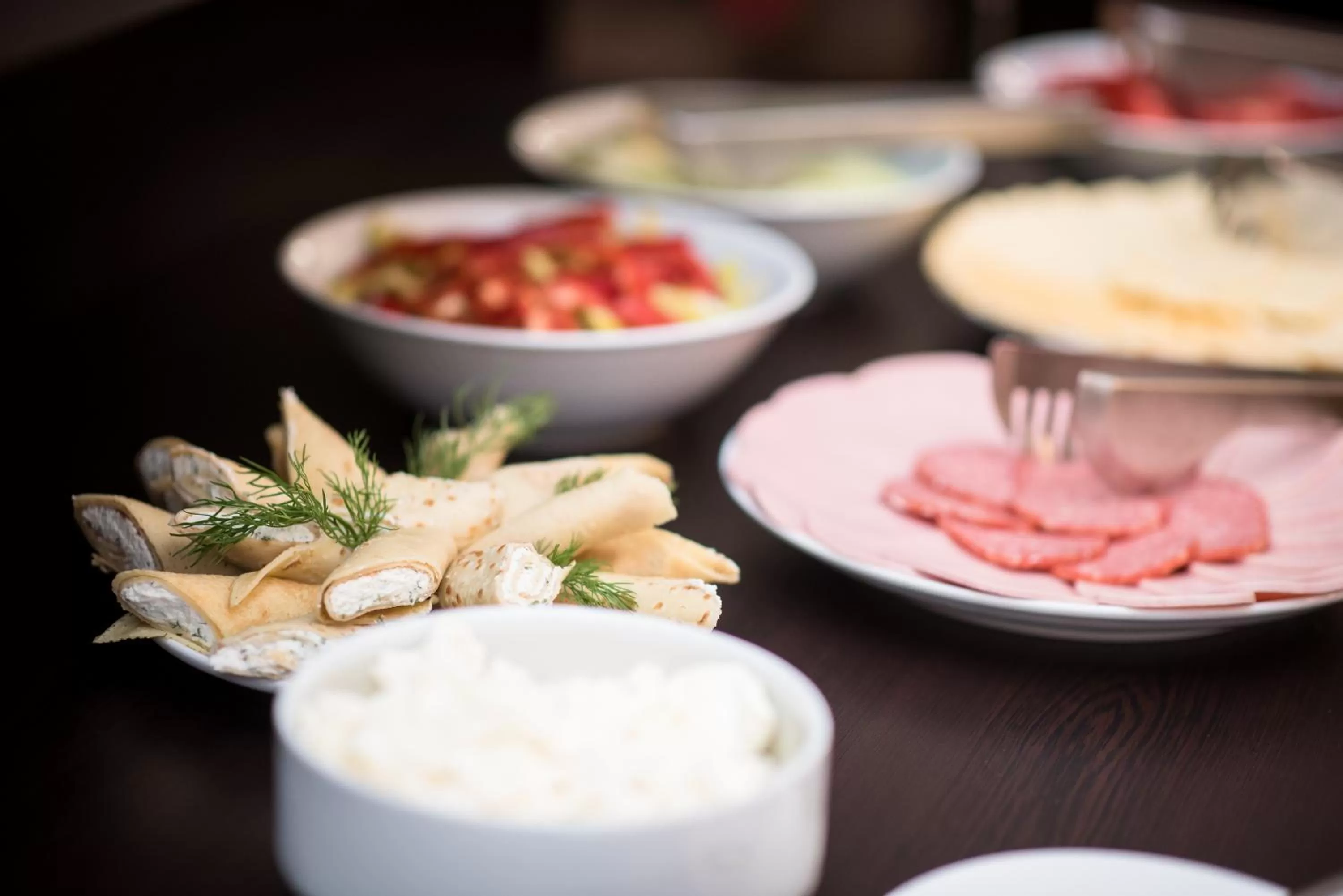 Buffet breakfast in Laguna Hotel