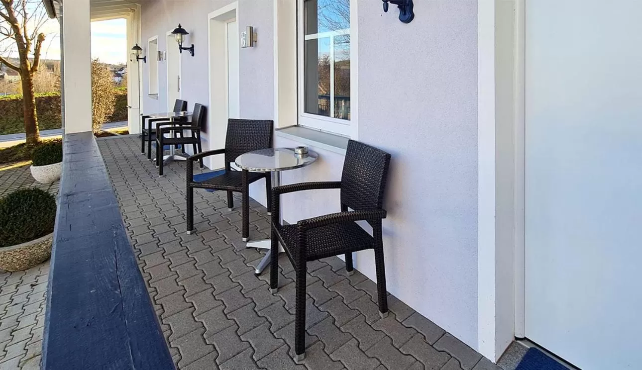 Balcony/Terrace in Donau-Hotel