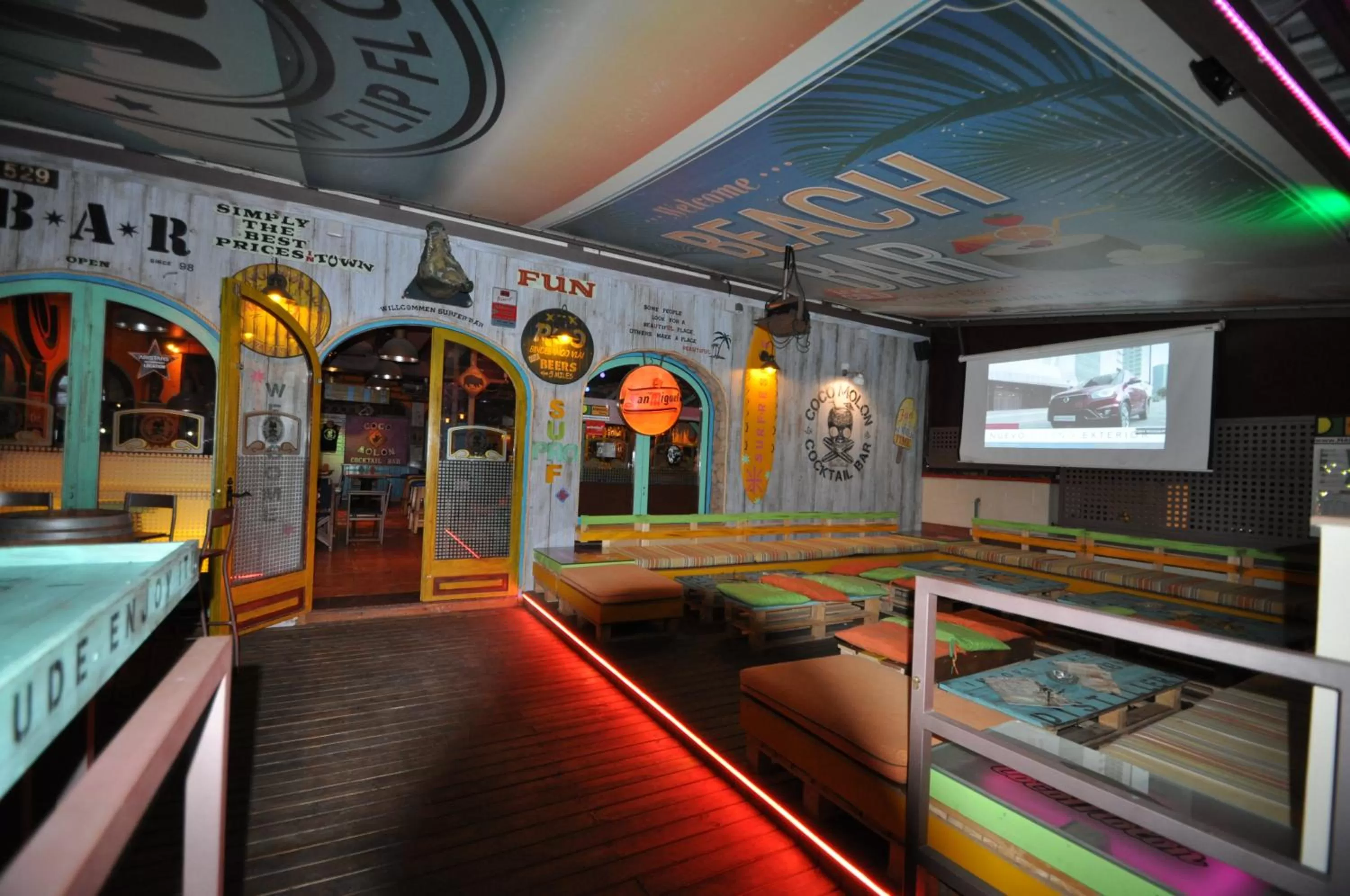 Area and facilities in Aparthotel Safari