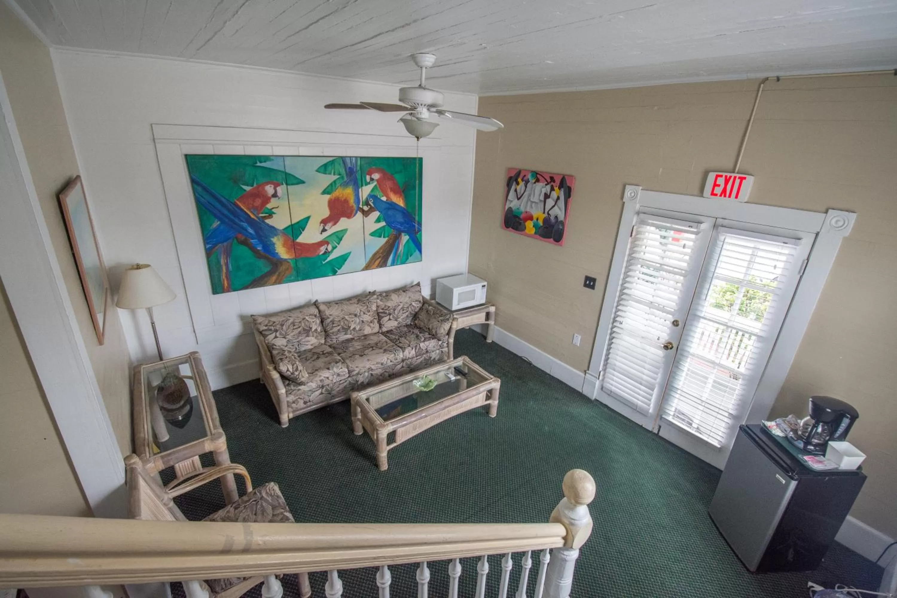 Living room in Duval House