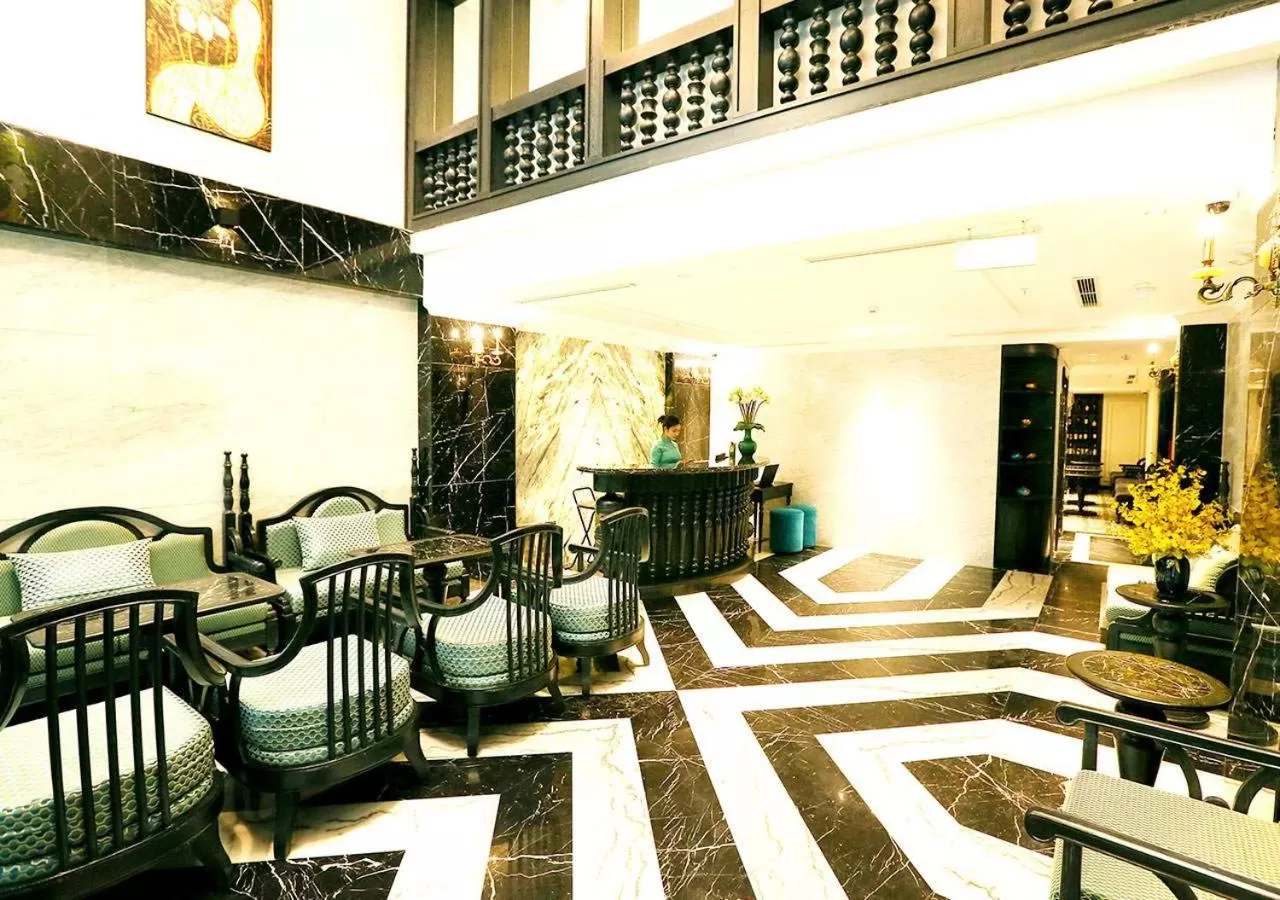 Lobby or reception in Hanoi Emerald Waters Hotel Valley