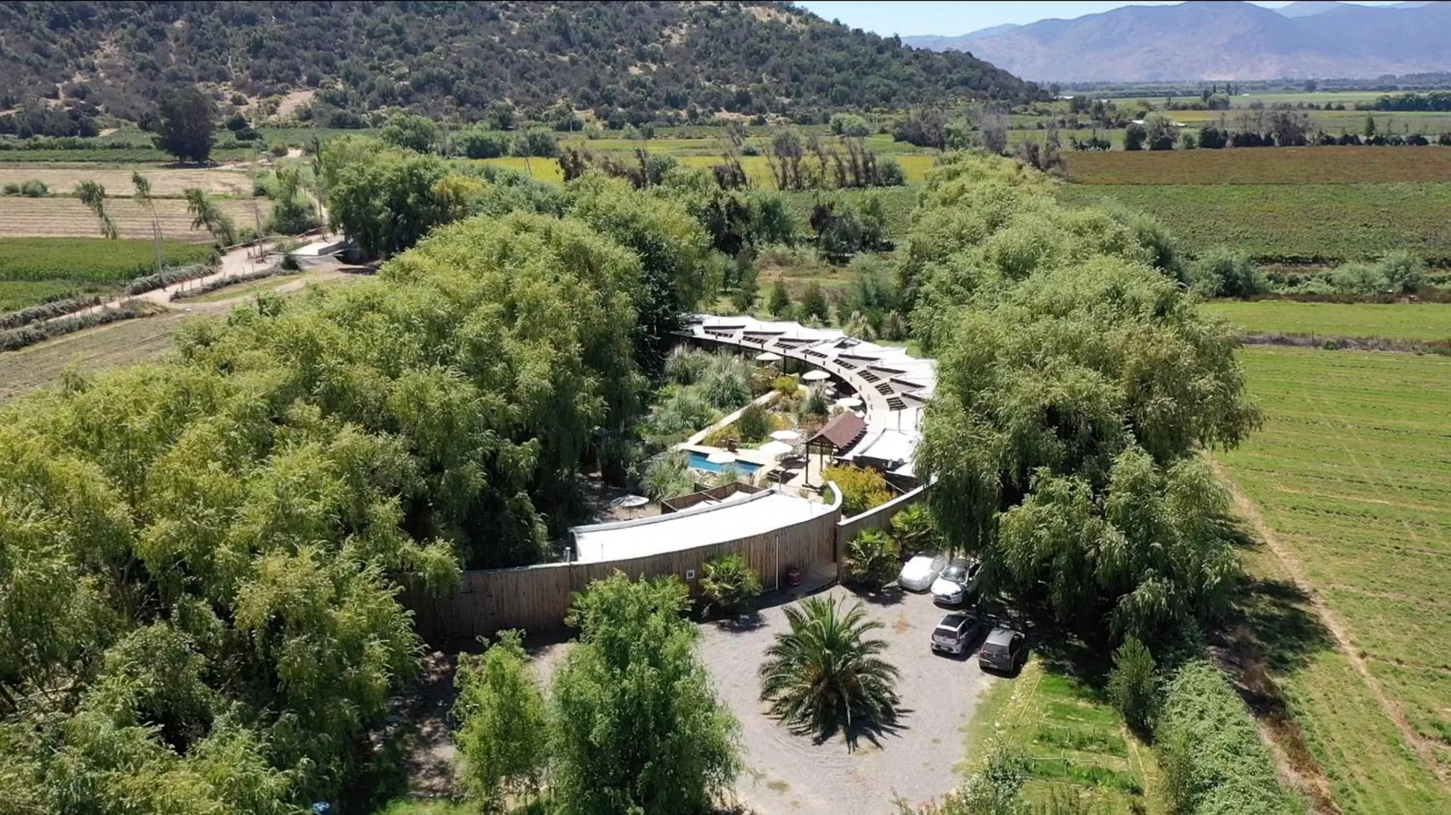 Property building, Bird's-eye View in Barrica Lodge