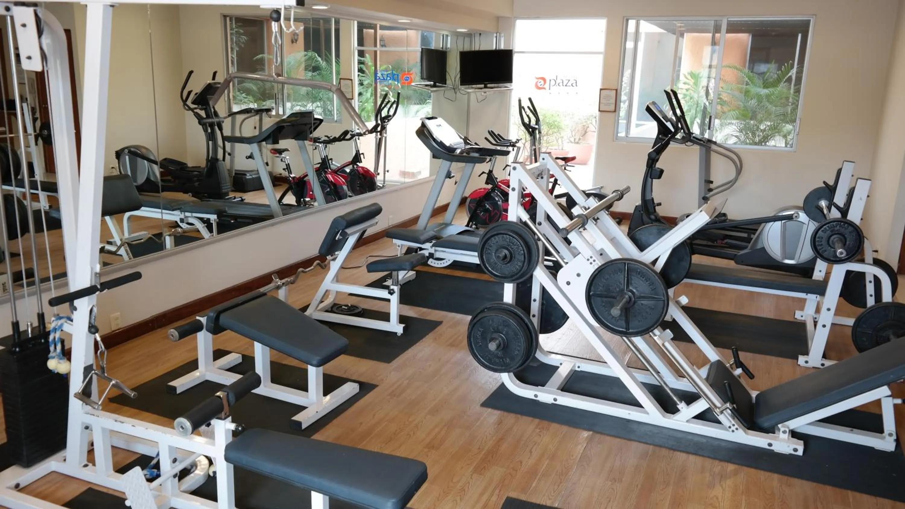 Fitness centre/facilities in Hotel Plaza Uruapan