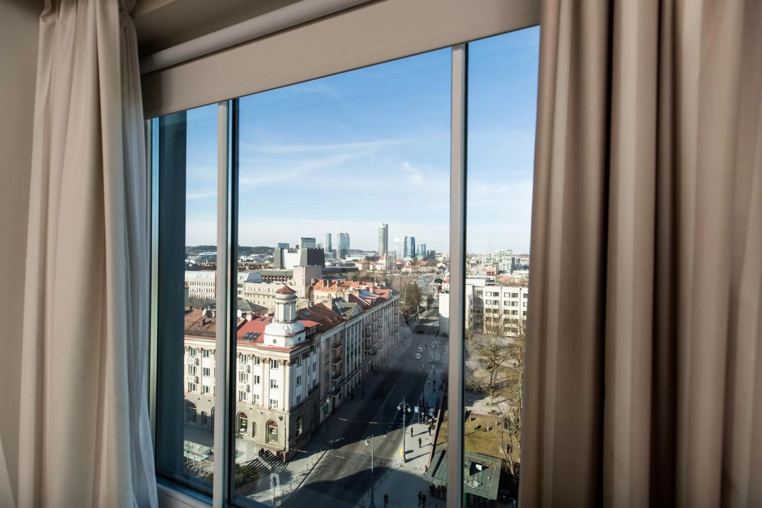 View (from property/room) in Novotel Vilnius Centre