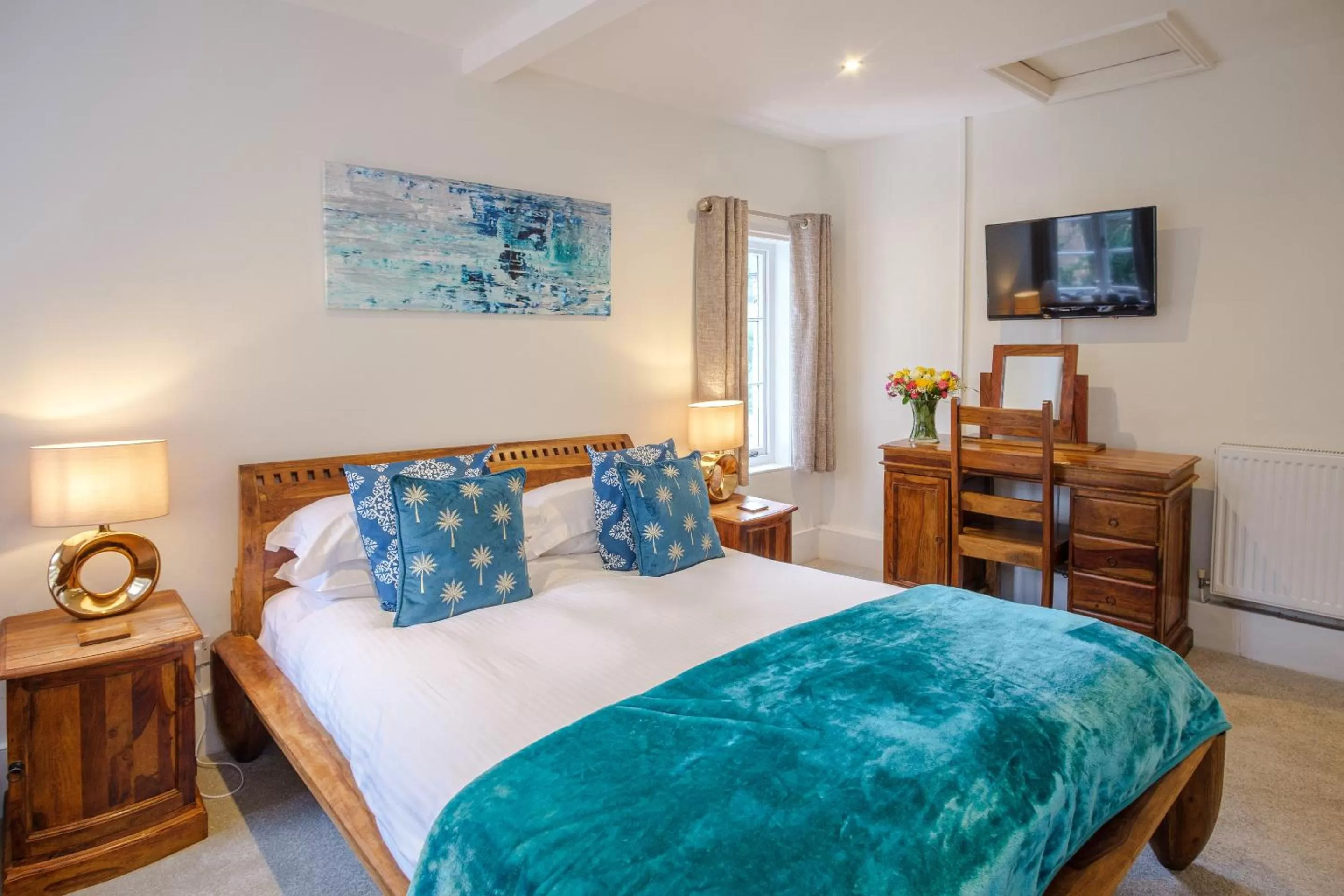 Bedroom, Bed in White Hart Inn