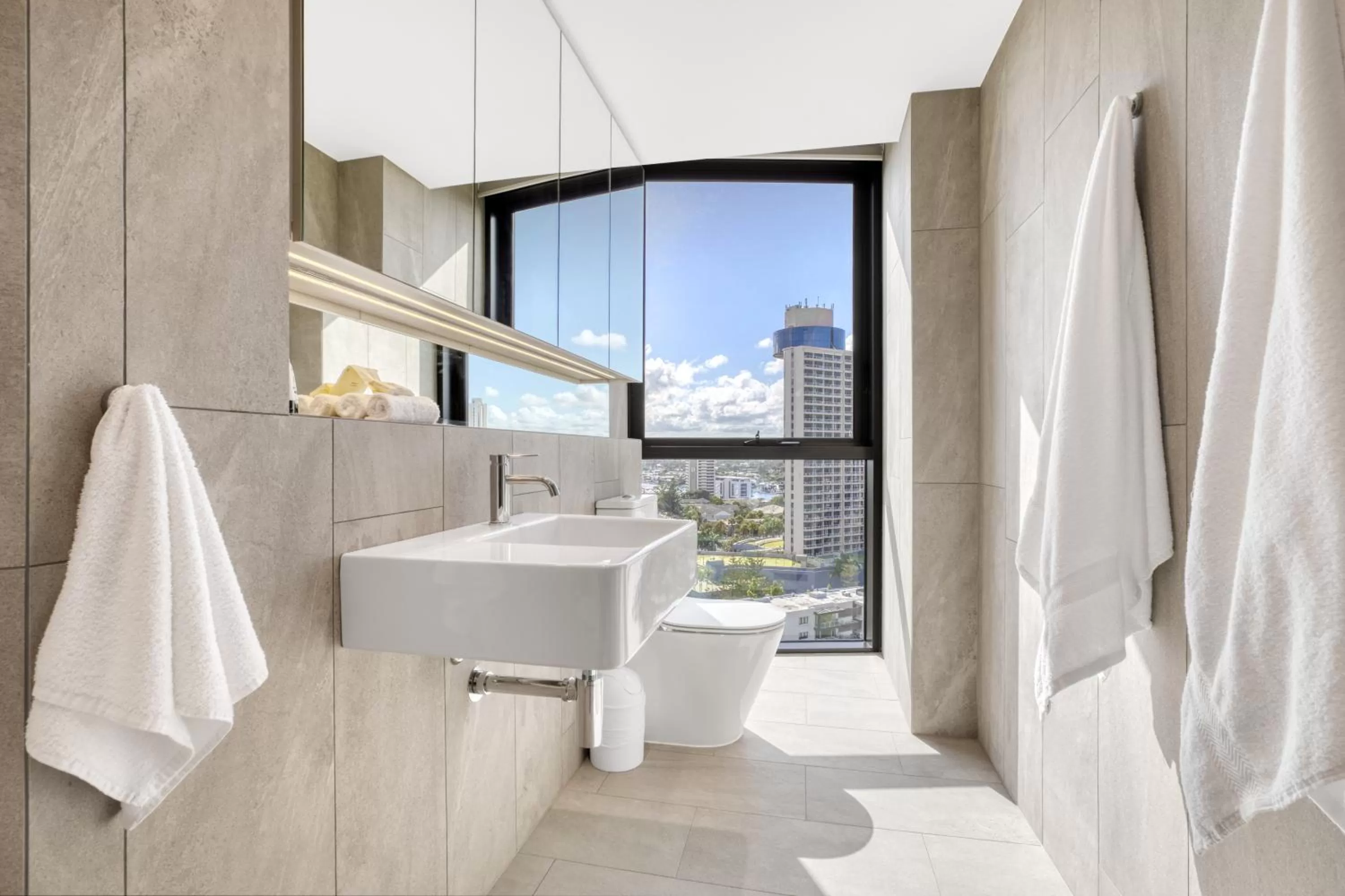 Bathroom in Vue Broadbeach - Official