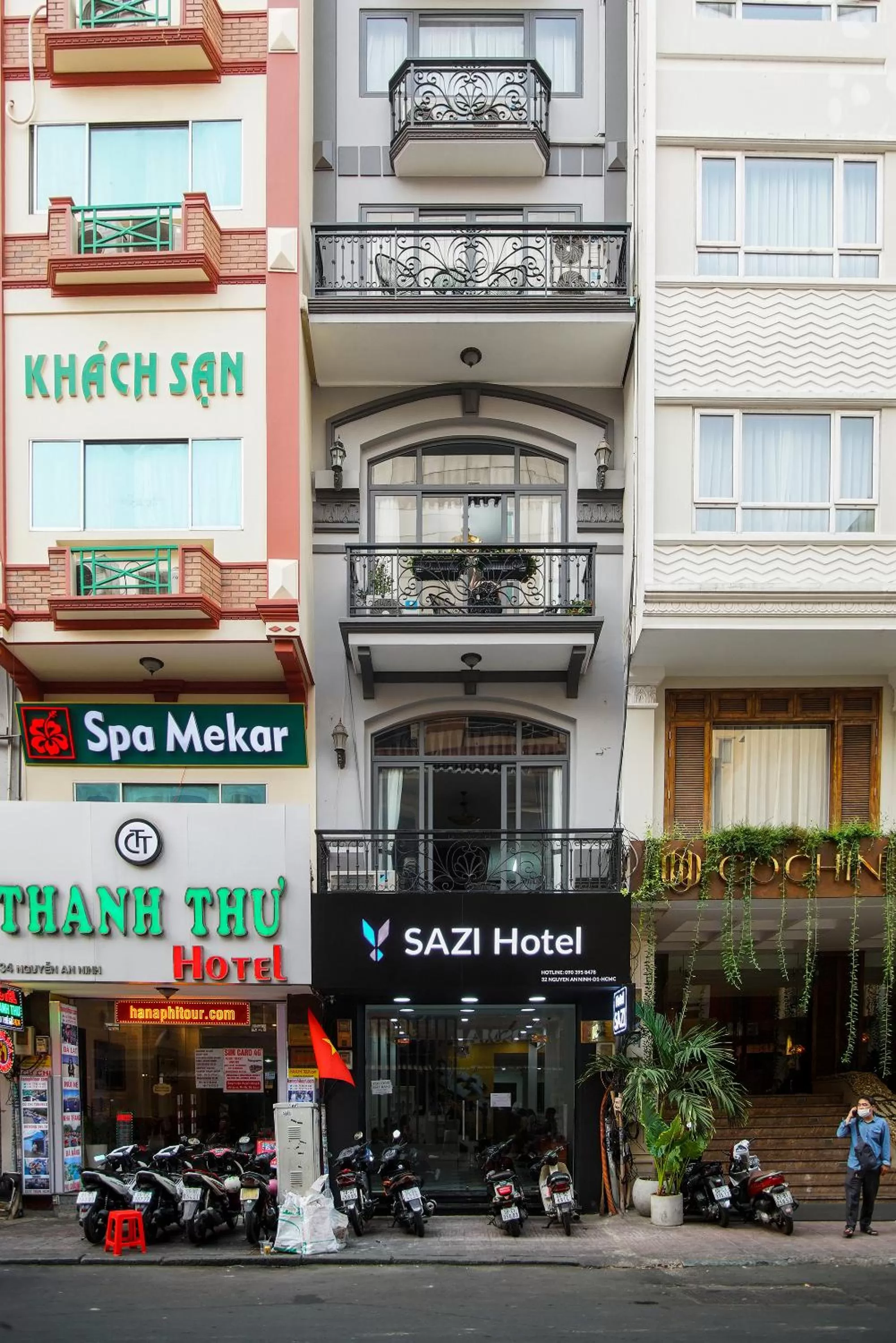 Facade/entrance in SAZI BEN THANH Hotel HCM