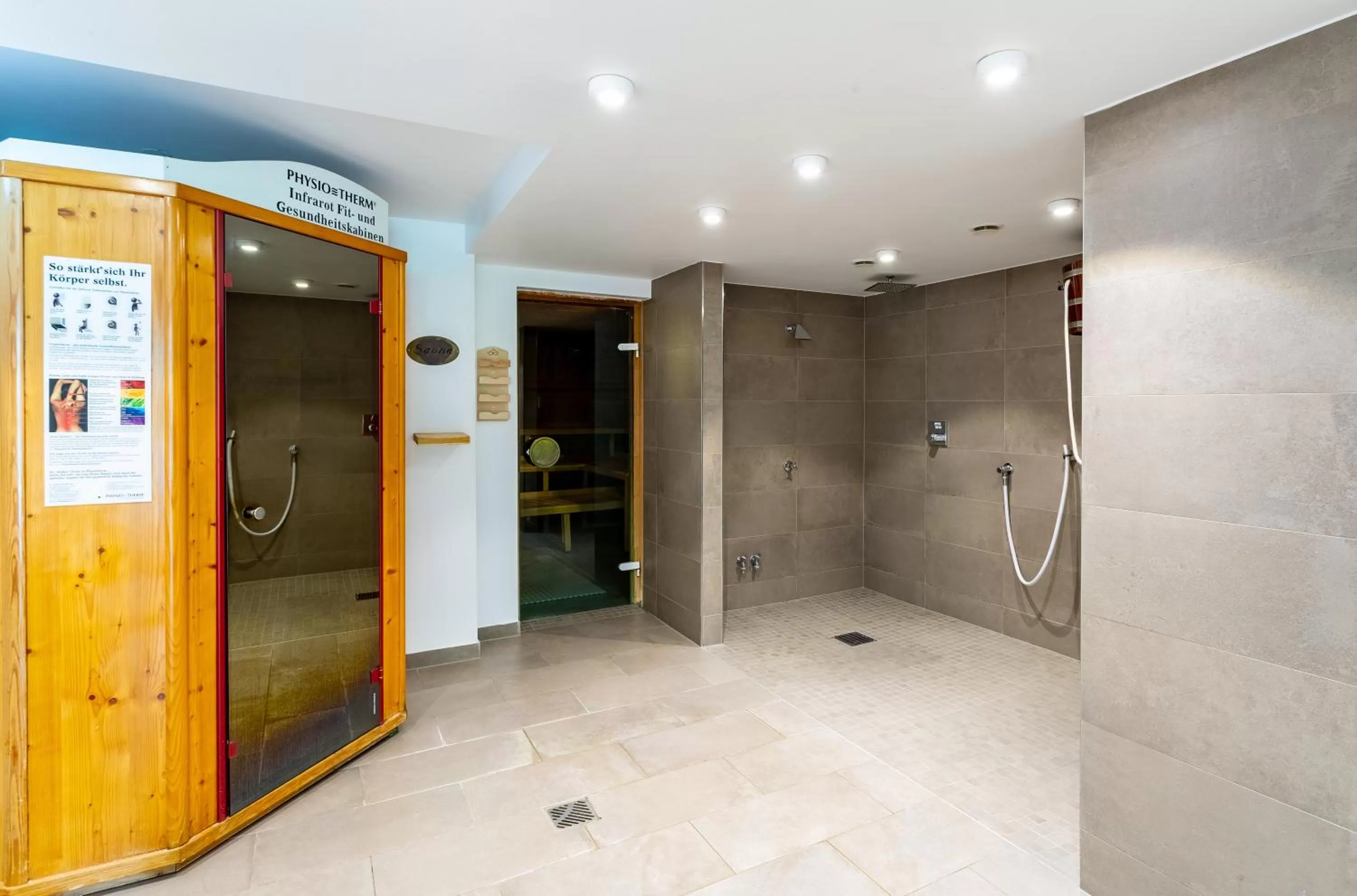 Sauna in Seehotel Fährhaus