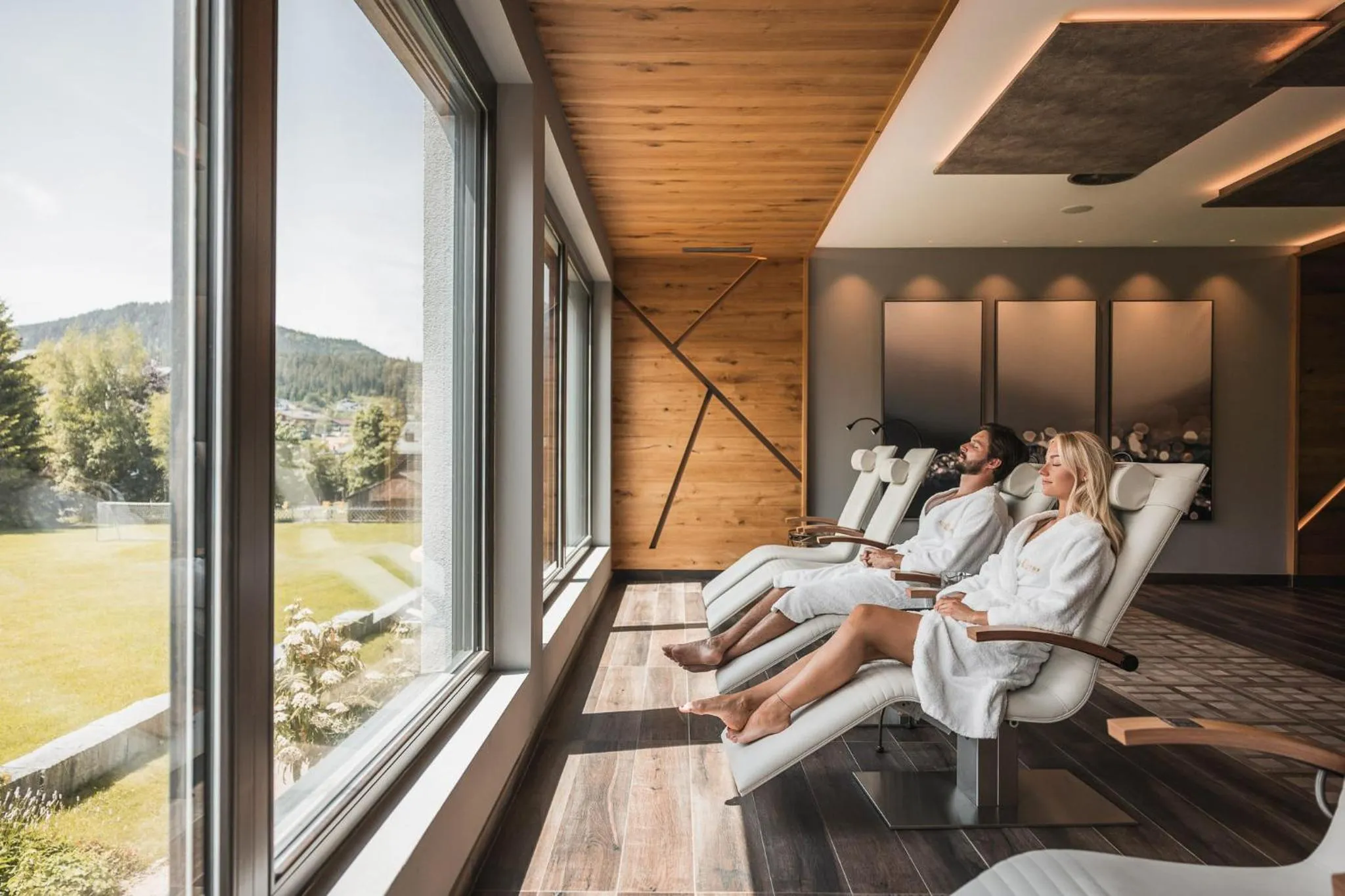 Sauna in Alpenpark Resort Superior