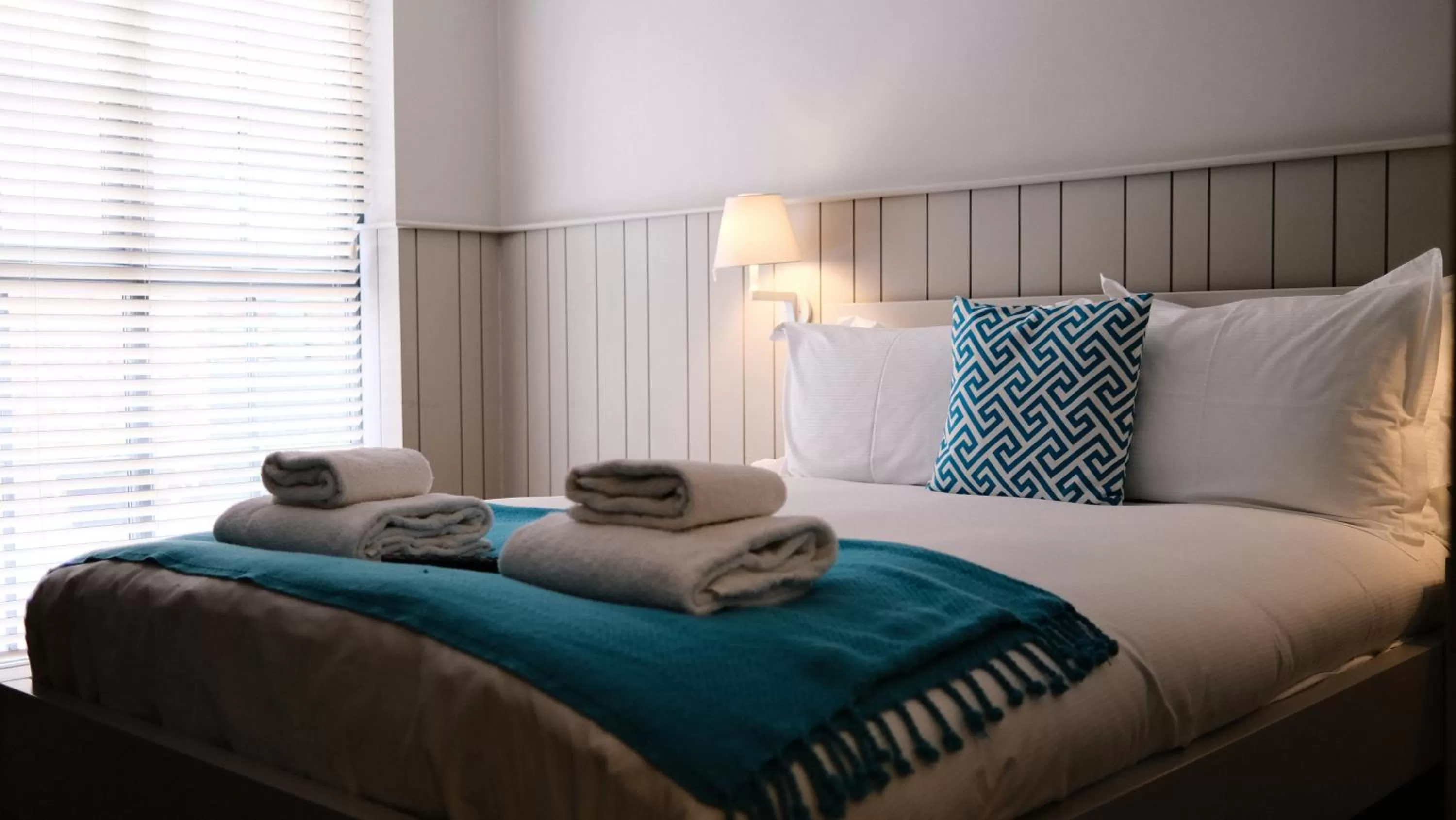 Bed in The Lawrance Luxury Aparthotel - York