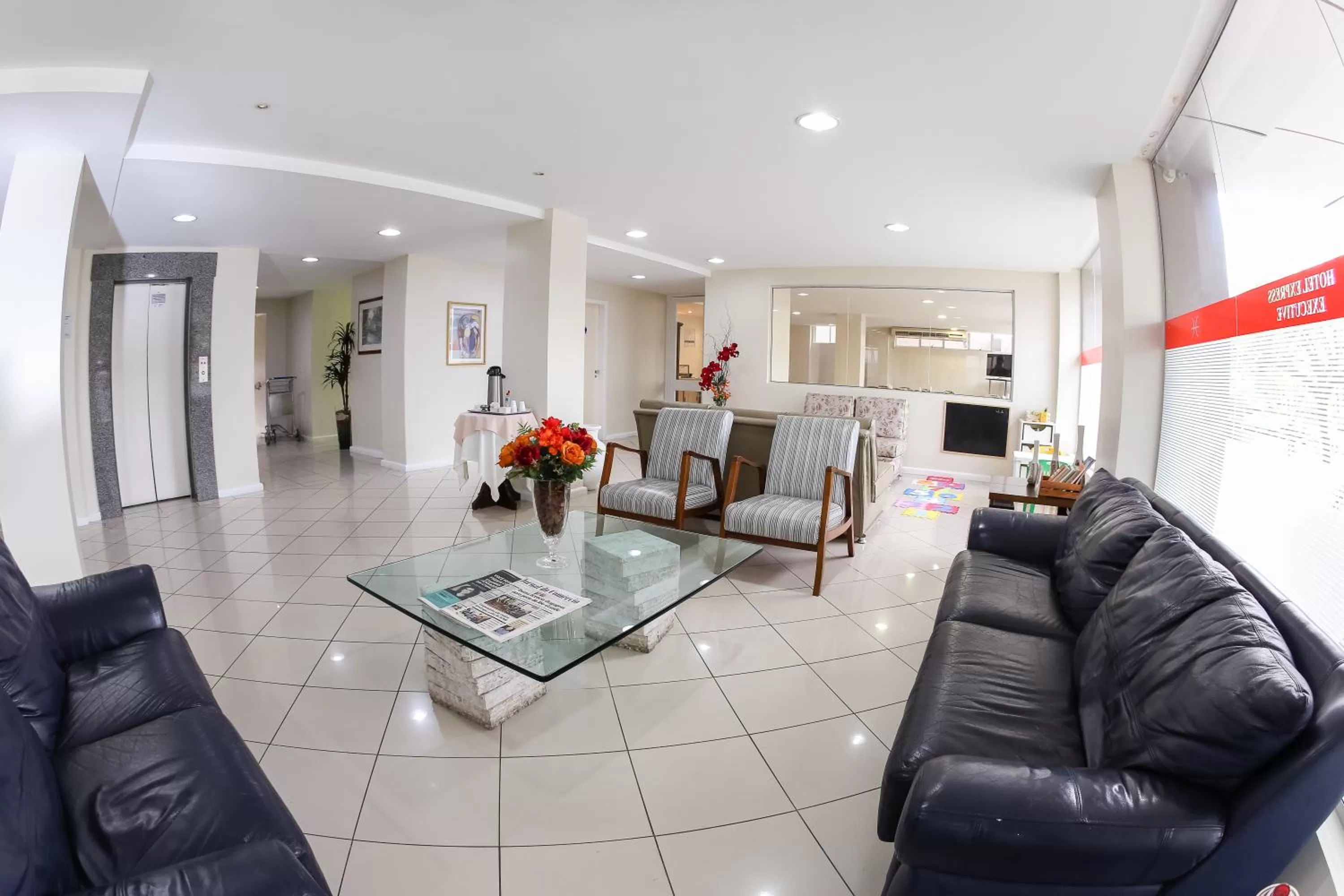 Lobby or reception in Hotel Suárez Executive Novo Hamburgo