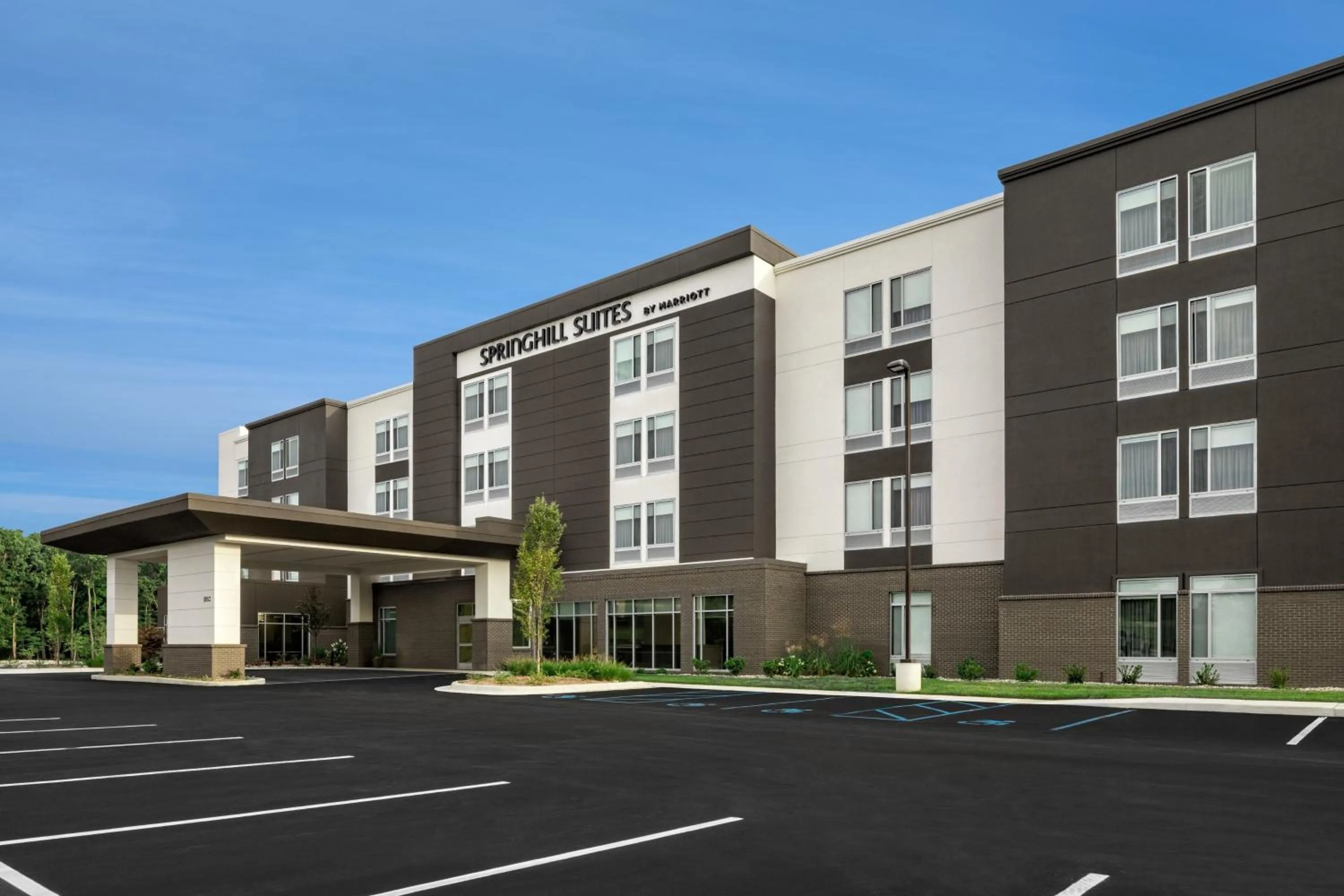Property building in SpringHill Suites by Marriott Kalamazoo Portage