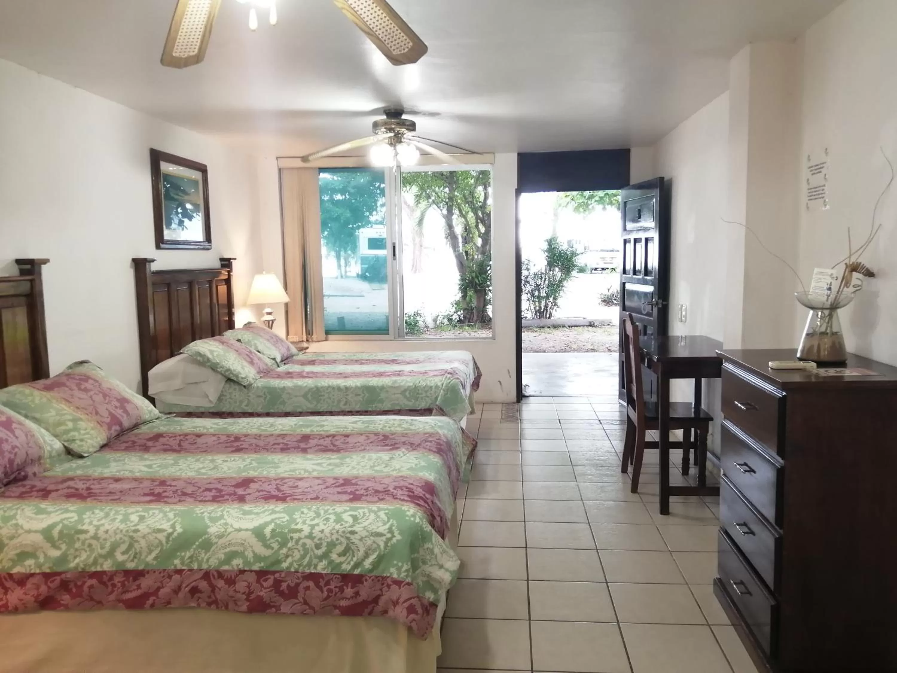 Bed in Freedom Shores "La Gringa" Hotel - Universally Designed