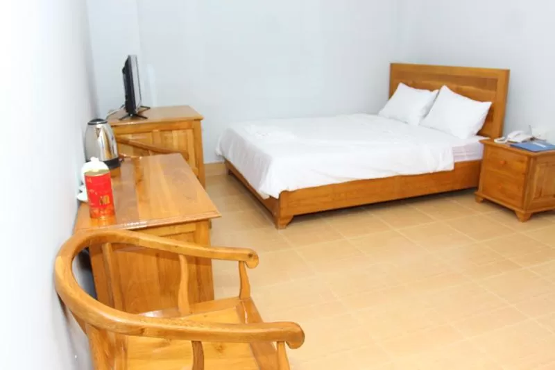 Bed in Khách sạn Phú An