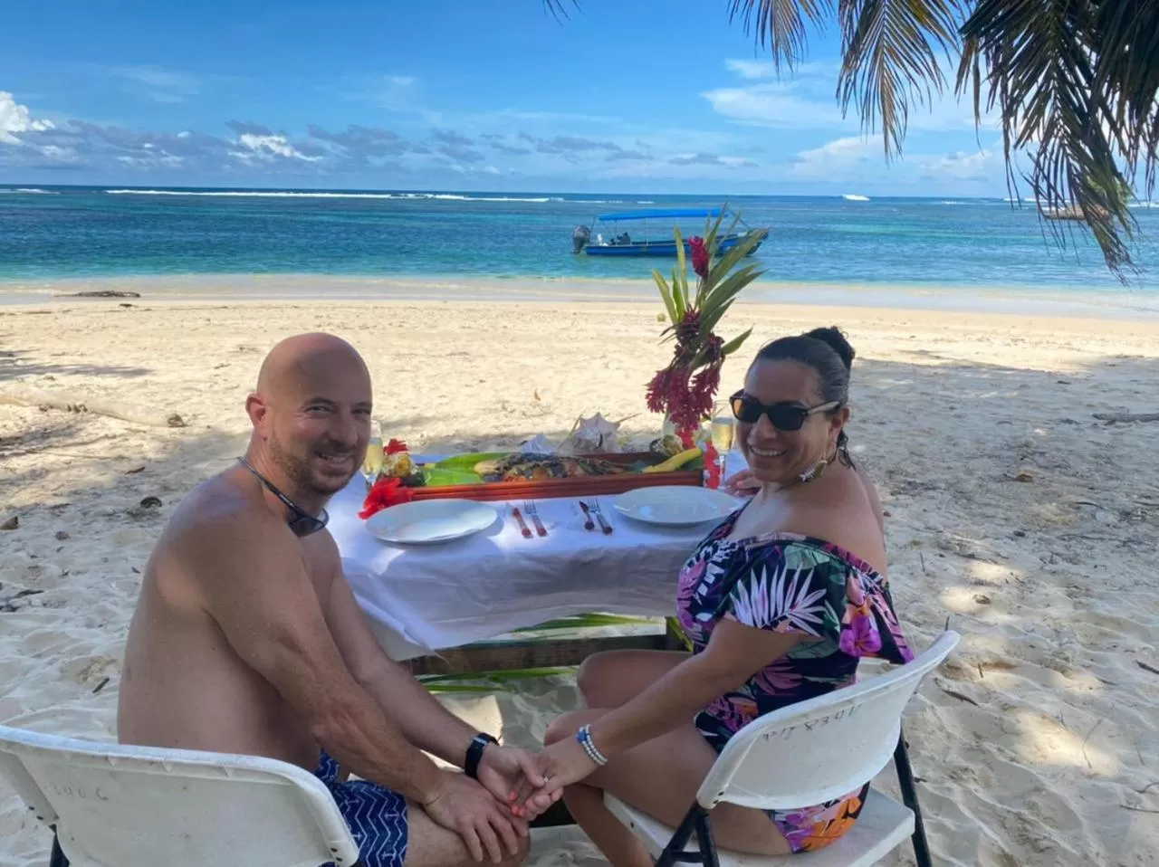 Beach in Aqui hoy cabañas