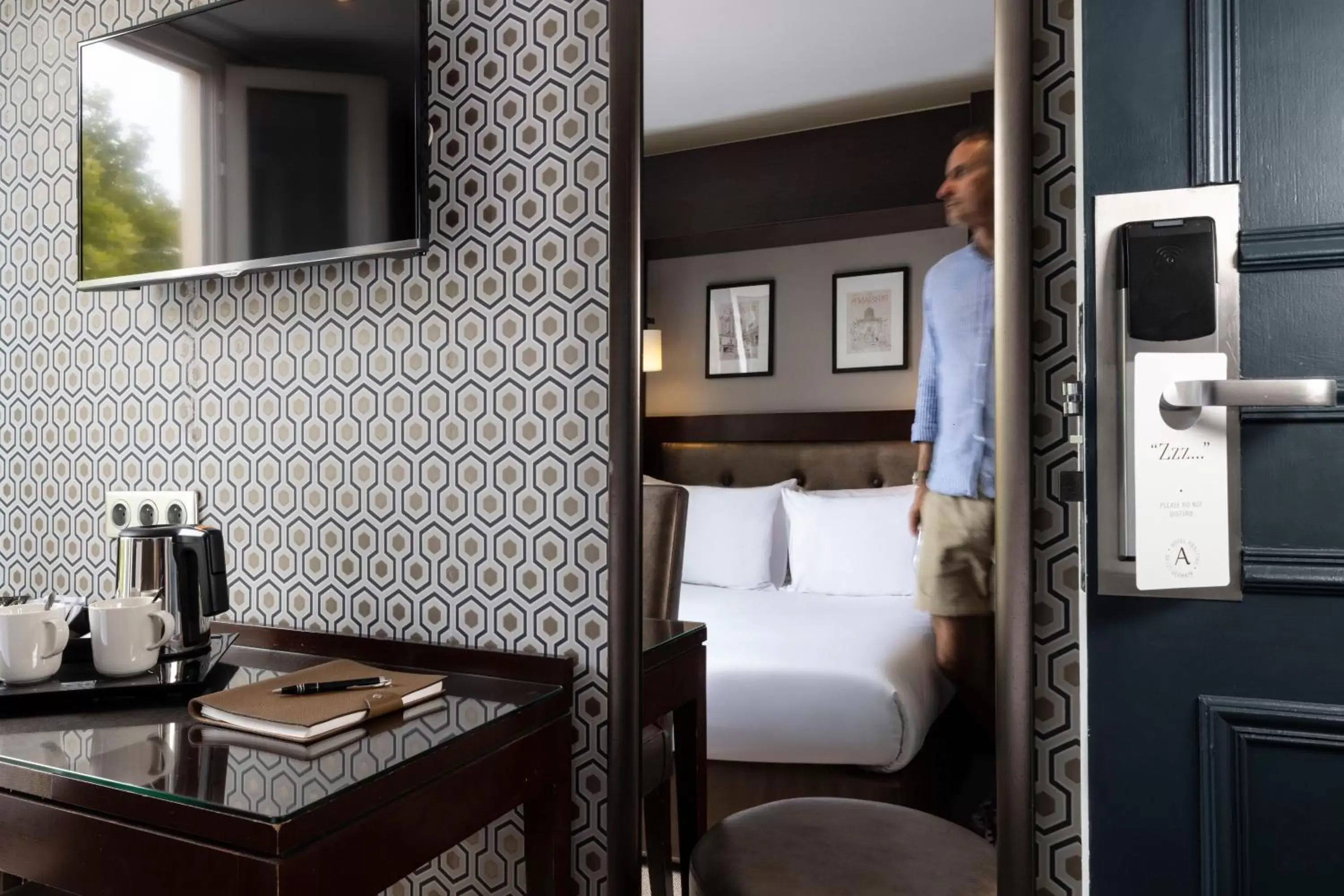 Comfort Room in Hotel Abbatial Saint Germain Comfort Room in Hotel Abbatial Saint Germain