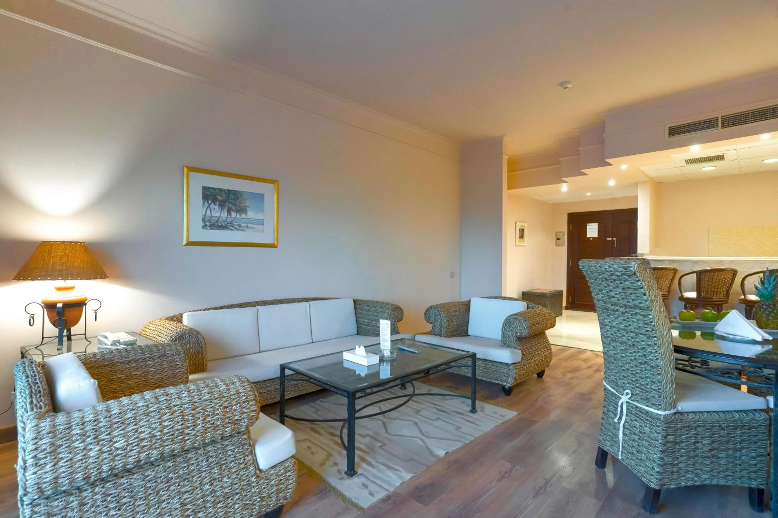 Living room in Hurghada Coral Beach Hotel