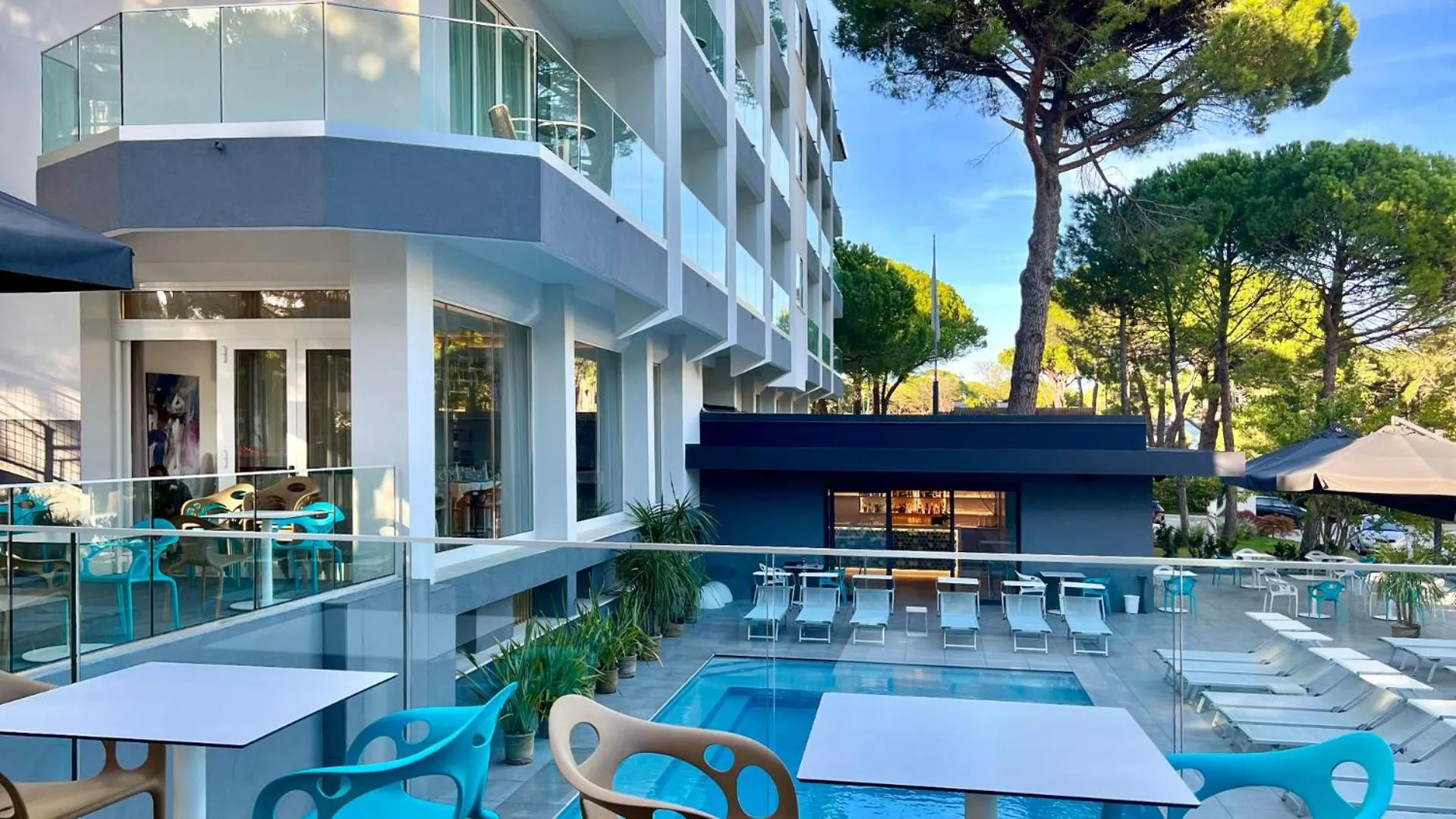 Property building in Hotel President