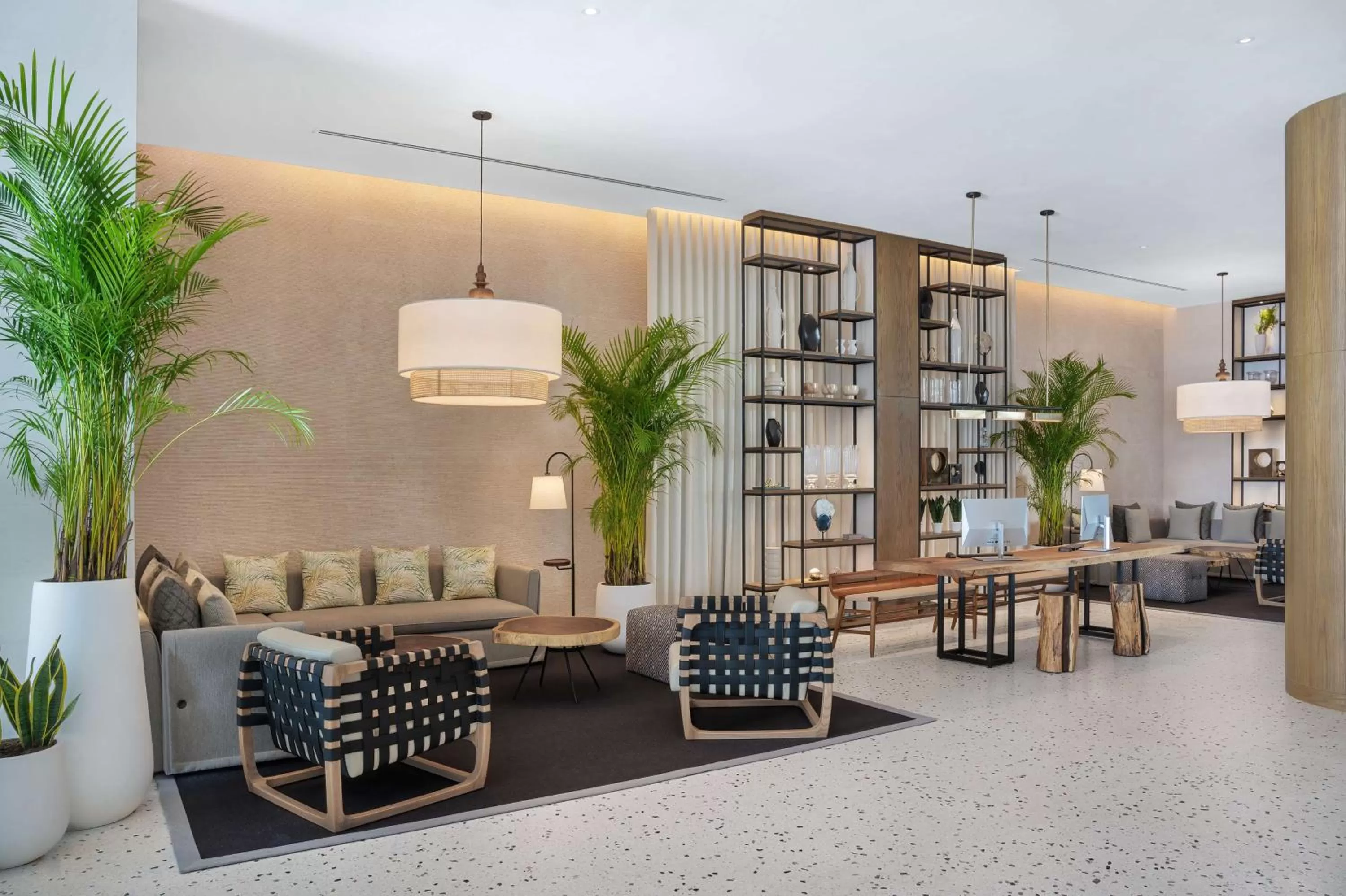 Lobby or reception in Radisson Beach Resort Palm Jumeirah