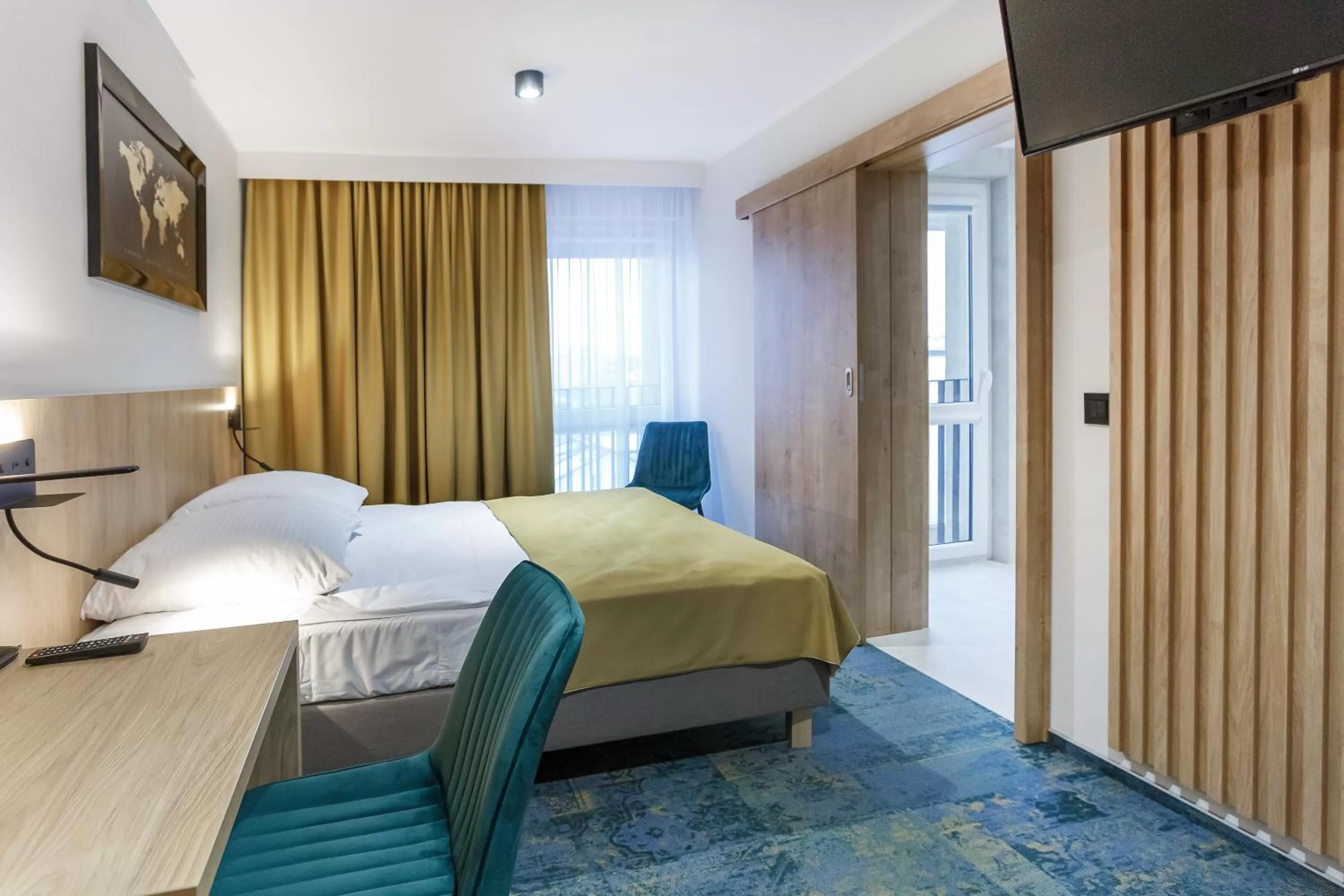 Bed in Hotel Gromada Łomża