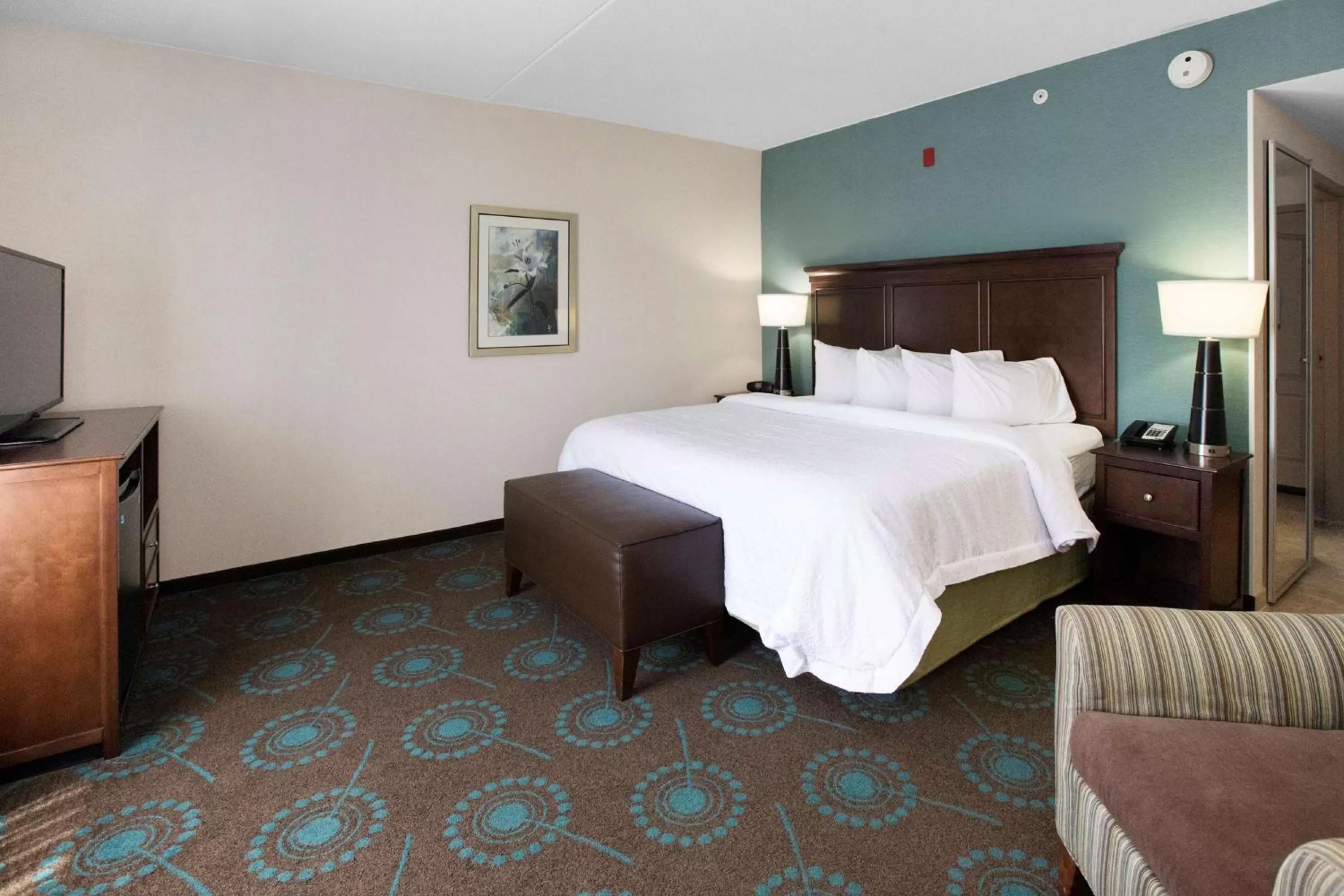 Bedroom, Bed in Hampton Inn Bridgeville