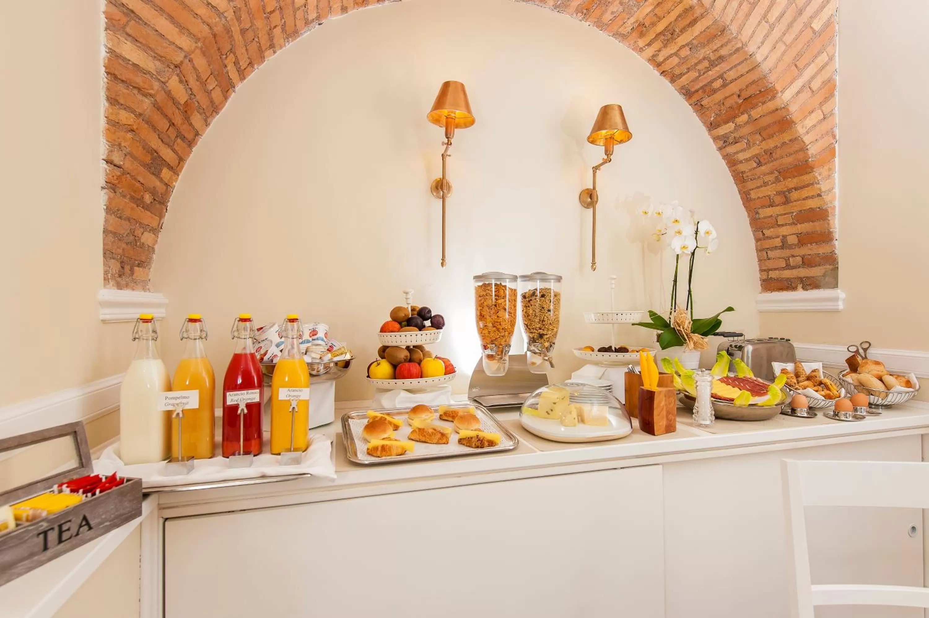 Breakfast in La Residenza del Sole al Pantheon