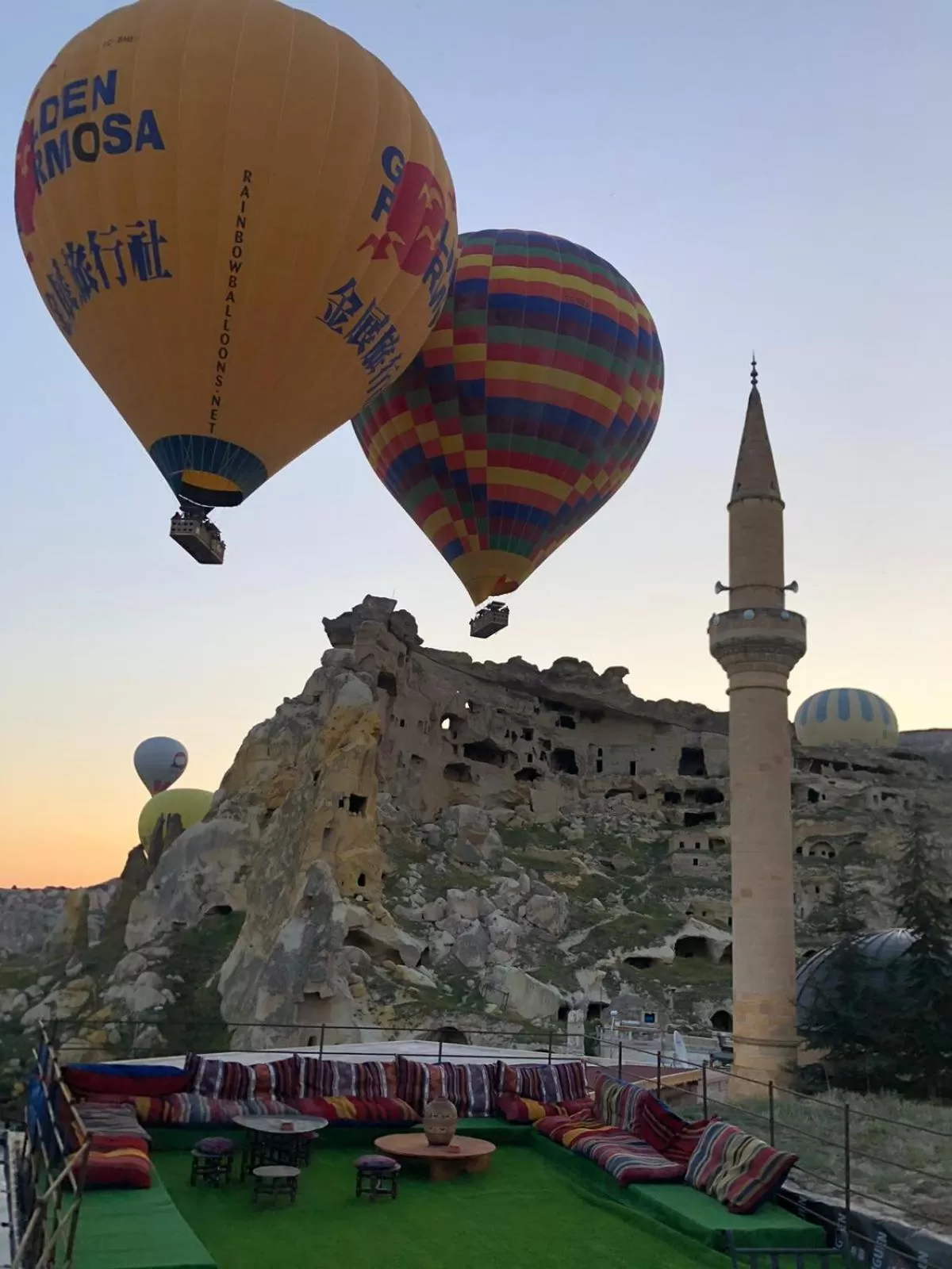 Balcony/Terrace in Atax Cave Hotel