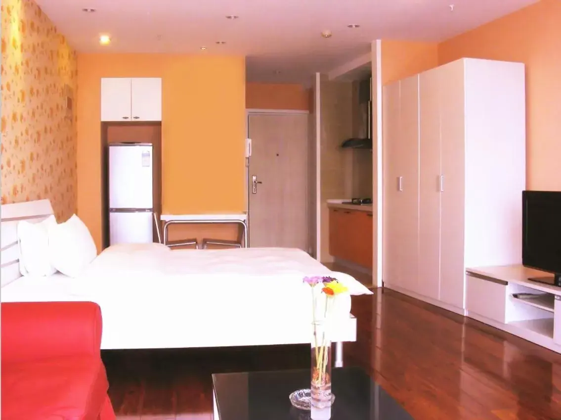 Standard Queen Room in Guangzhou Victory Apartment Standard Queen Room in Guangzhou Victory Apartment