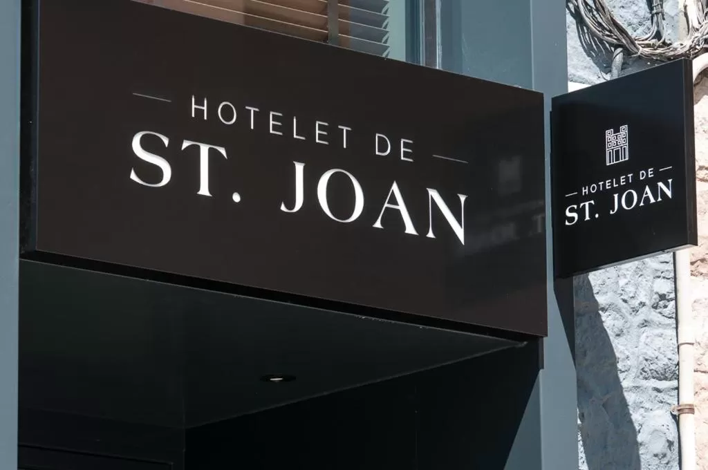 Property logo or sign in Hotelet de Sant joan