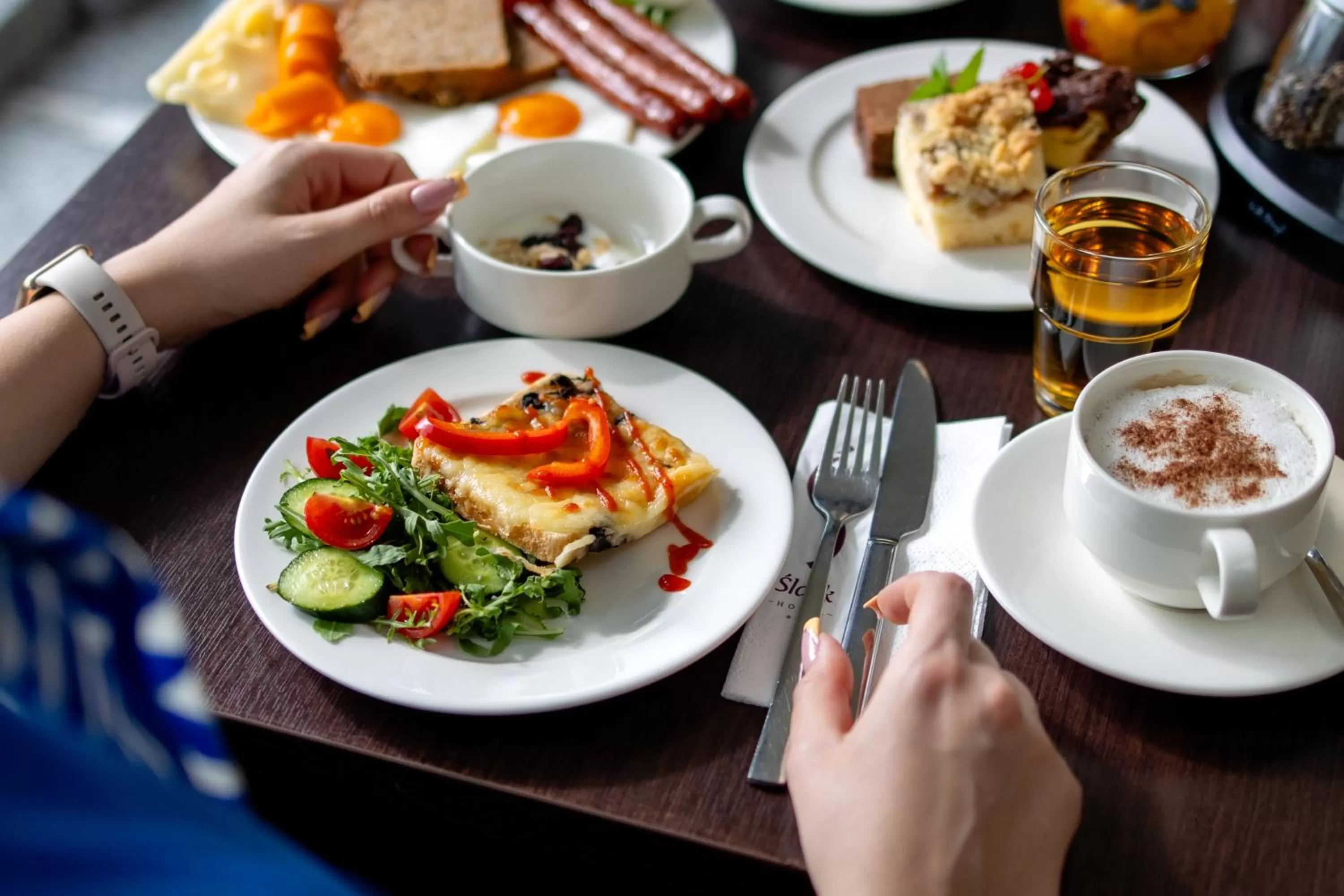 Breakfast in Hotel Śląsk