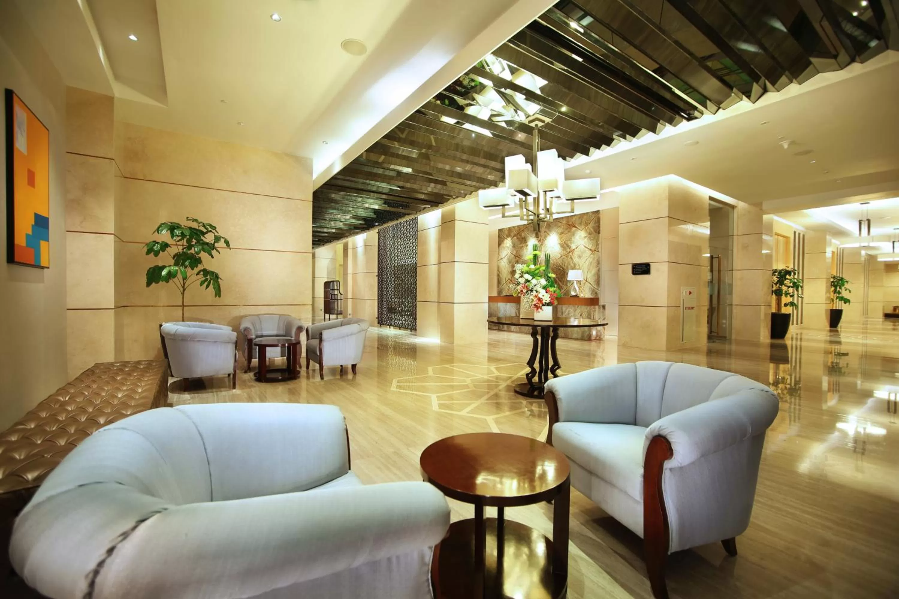 Lobby or reception in The Grove Suites by Grand Aston