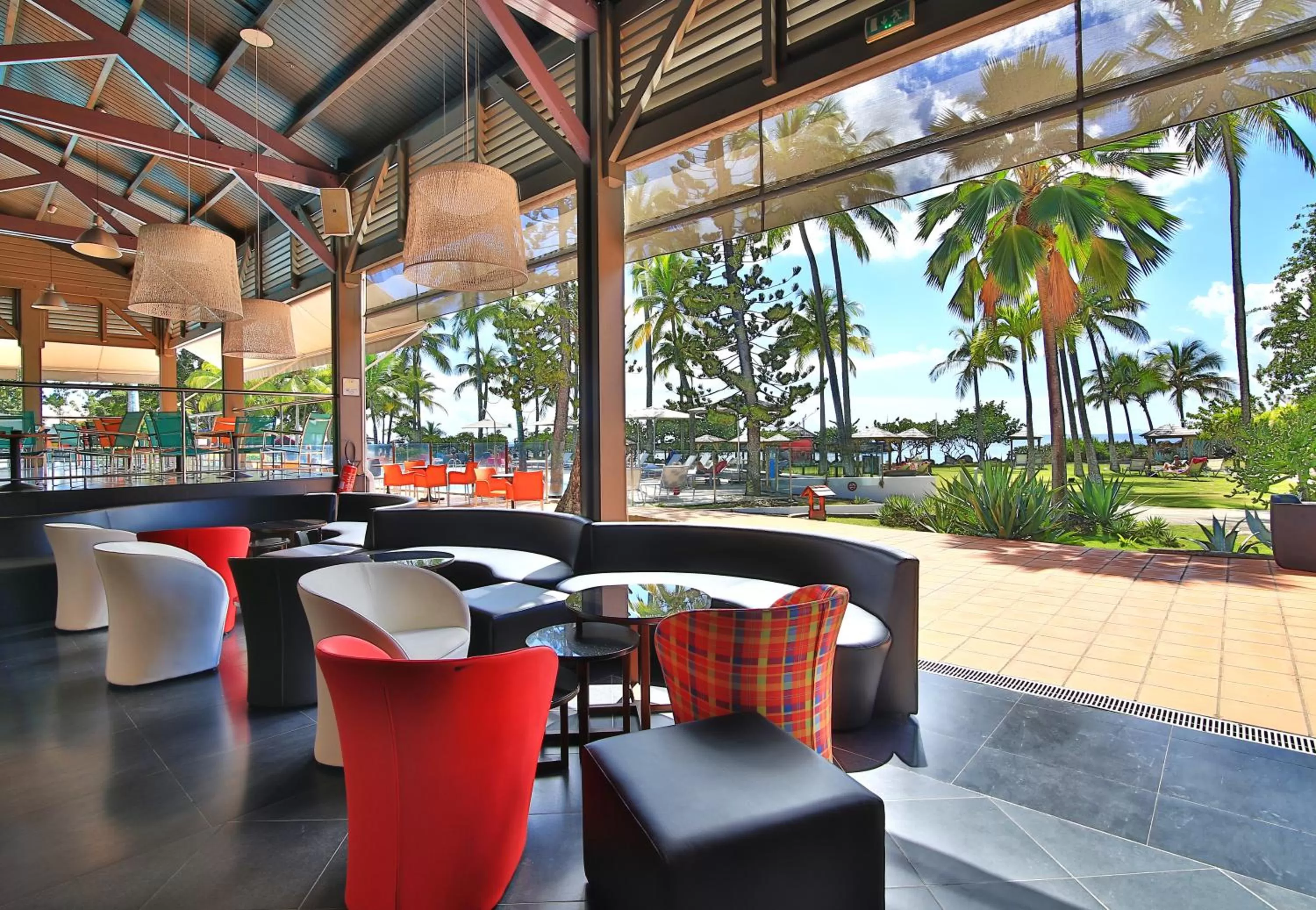 Seating area in Mahogany Hotel Residence & Spa