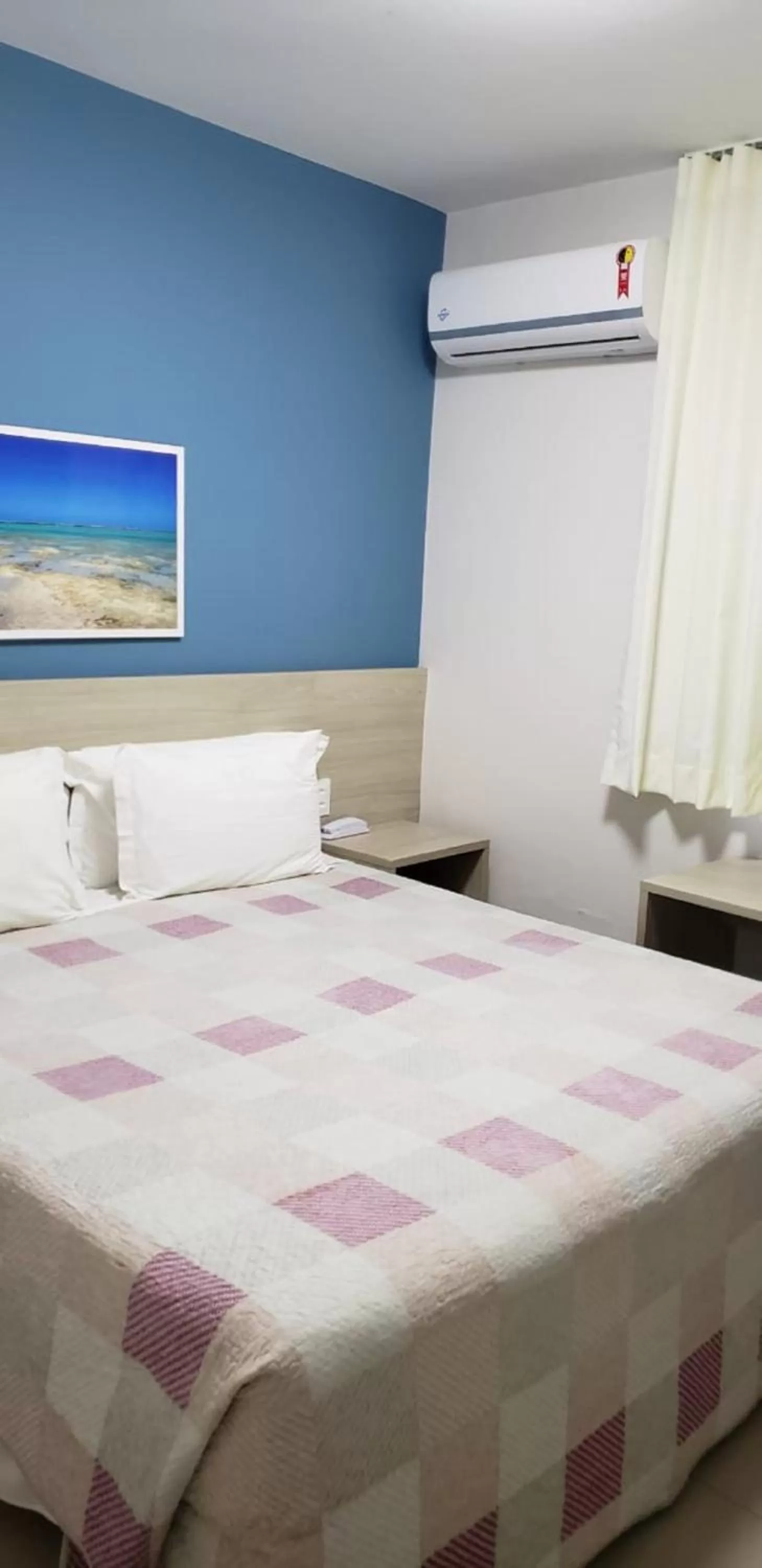 Bed in Pousada Mariluz