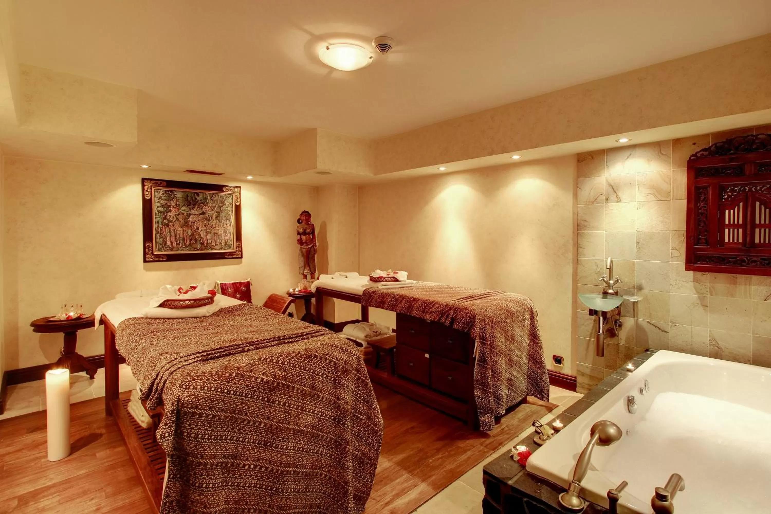 Spa and wellness centre/facilities, Bed in Alchymist Grand Hotel and Spa
