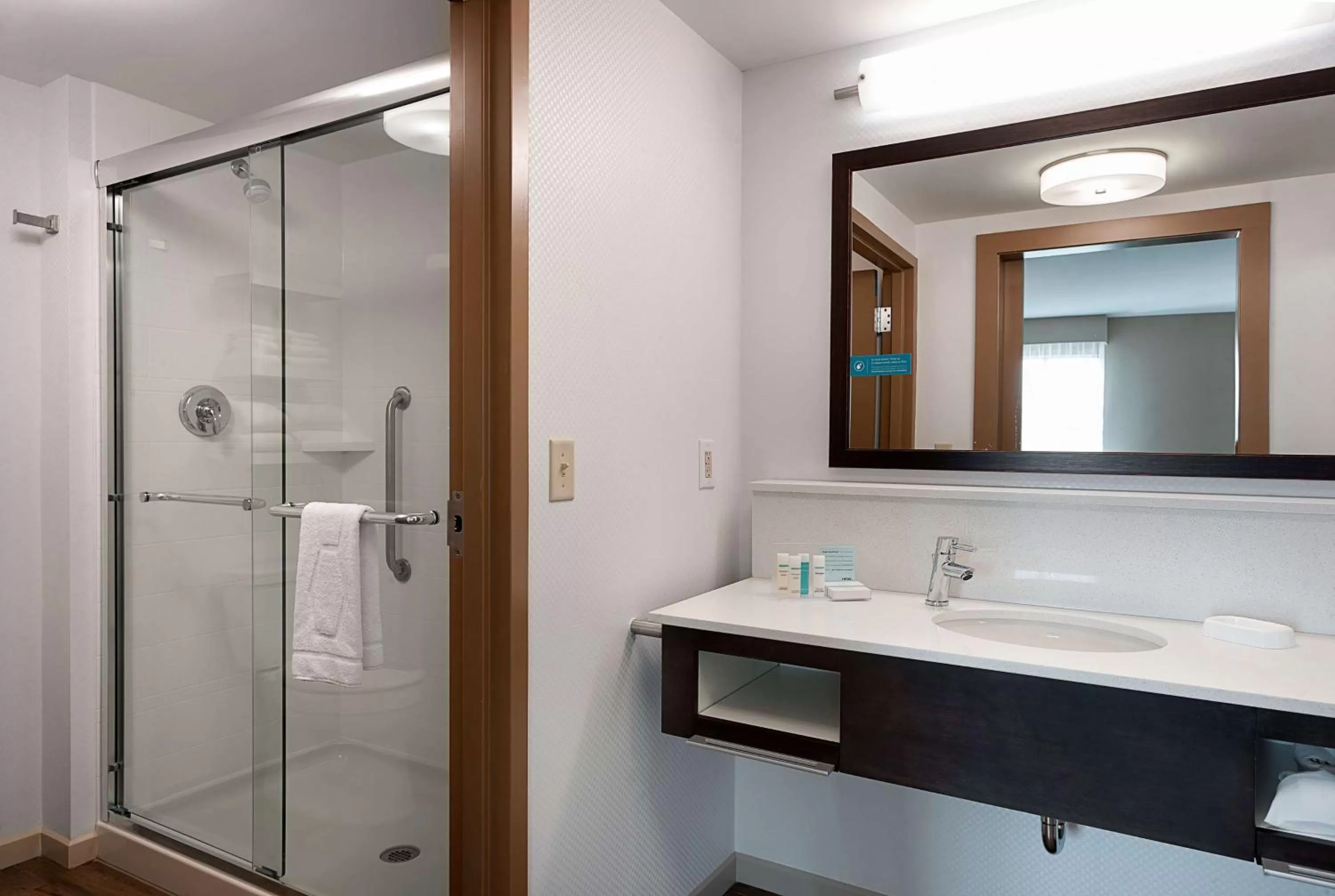 Shower in Hampton Inn and Suites Fort Mill, SC